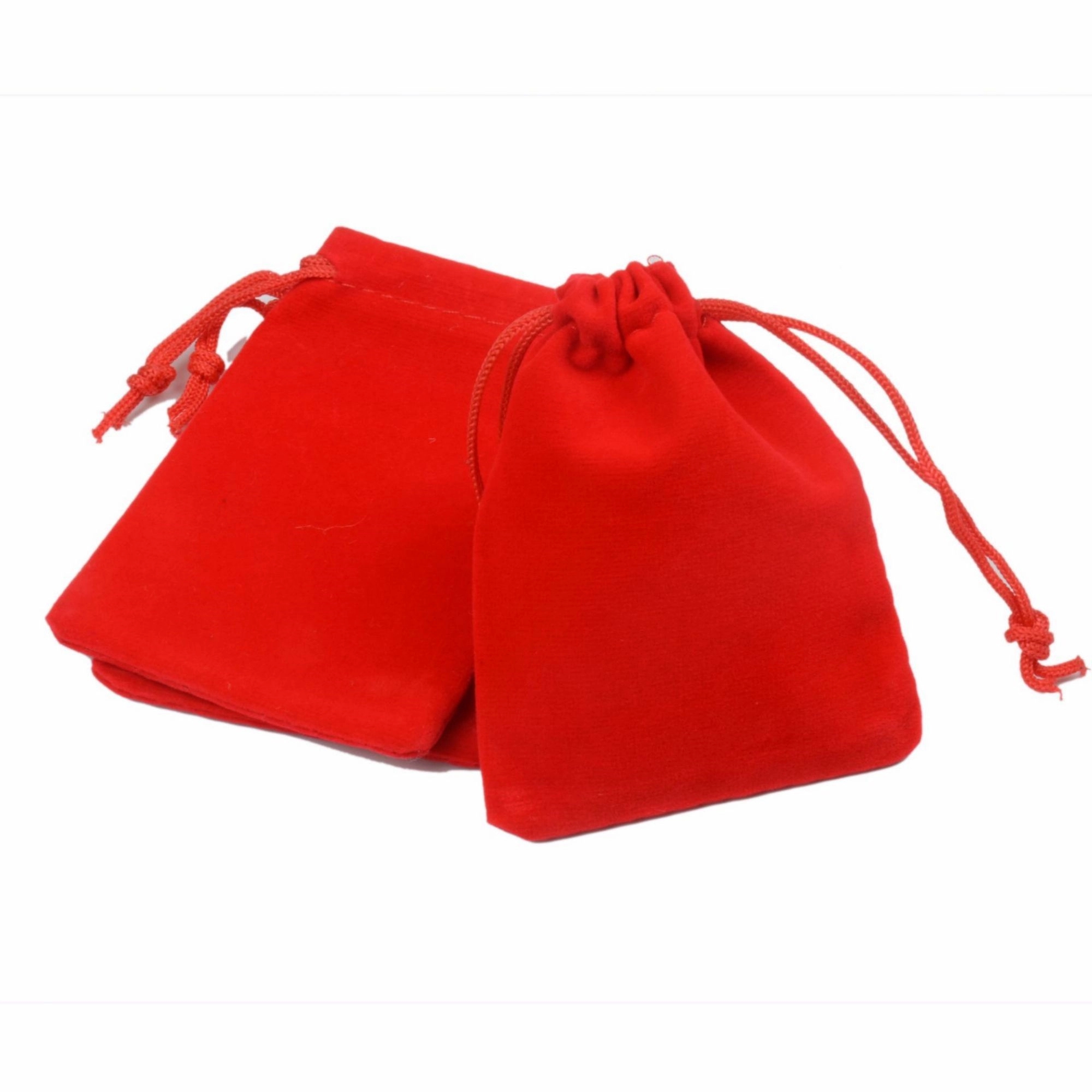 Full Color Pile Coating Drawstring Gift Bag/Velvet Pouch 14