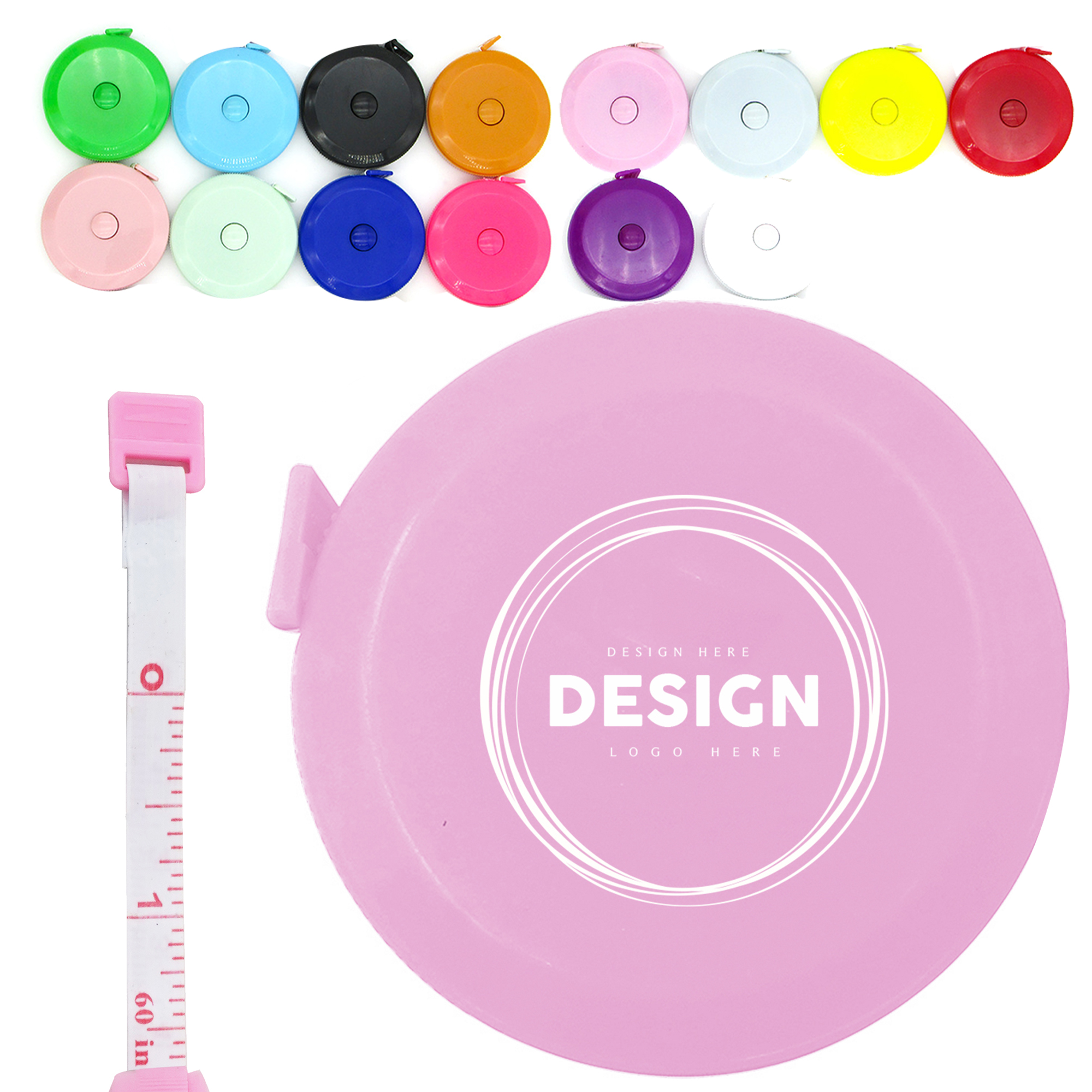 Retractable 5 ft. Circular Tape Measure