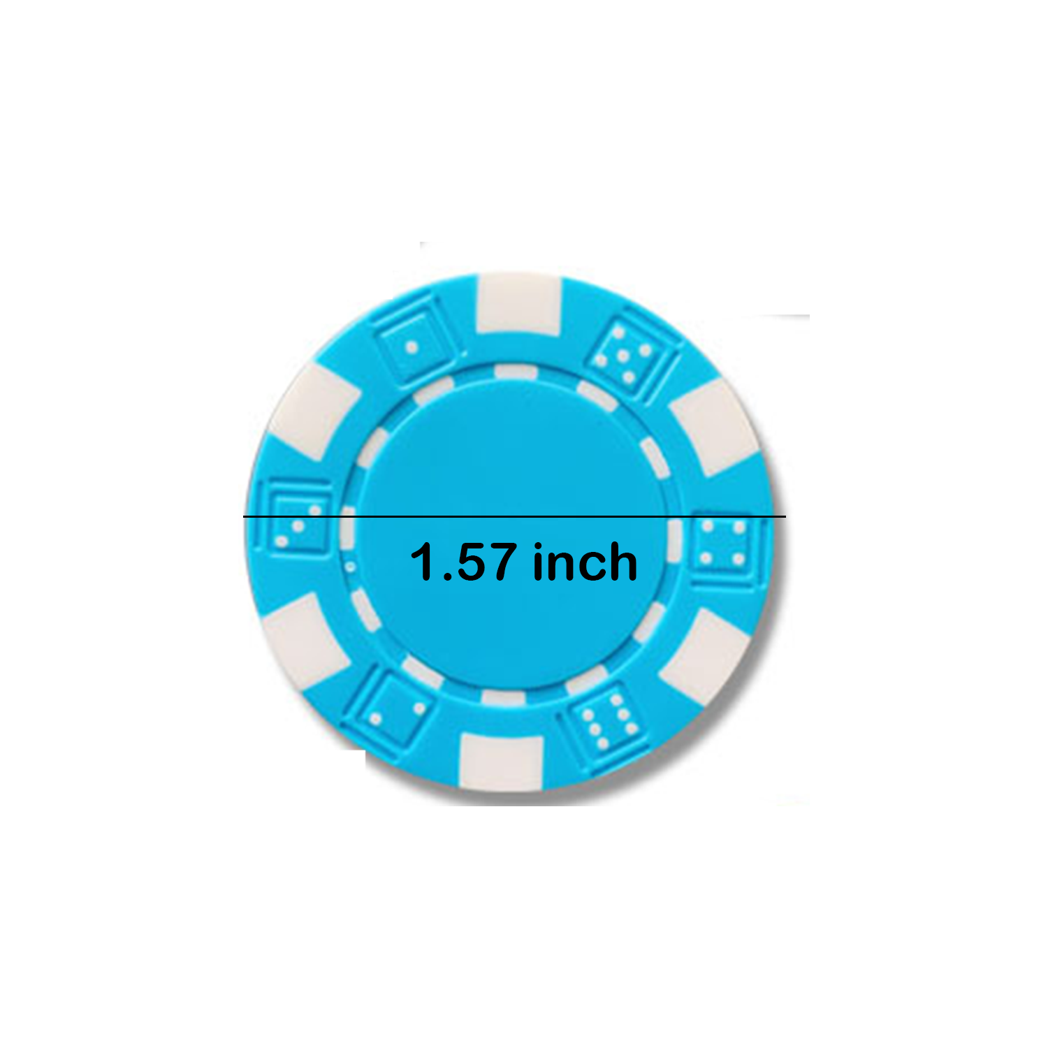 Multicolor ABS Poker Chips - Durable & Vibrant 4