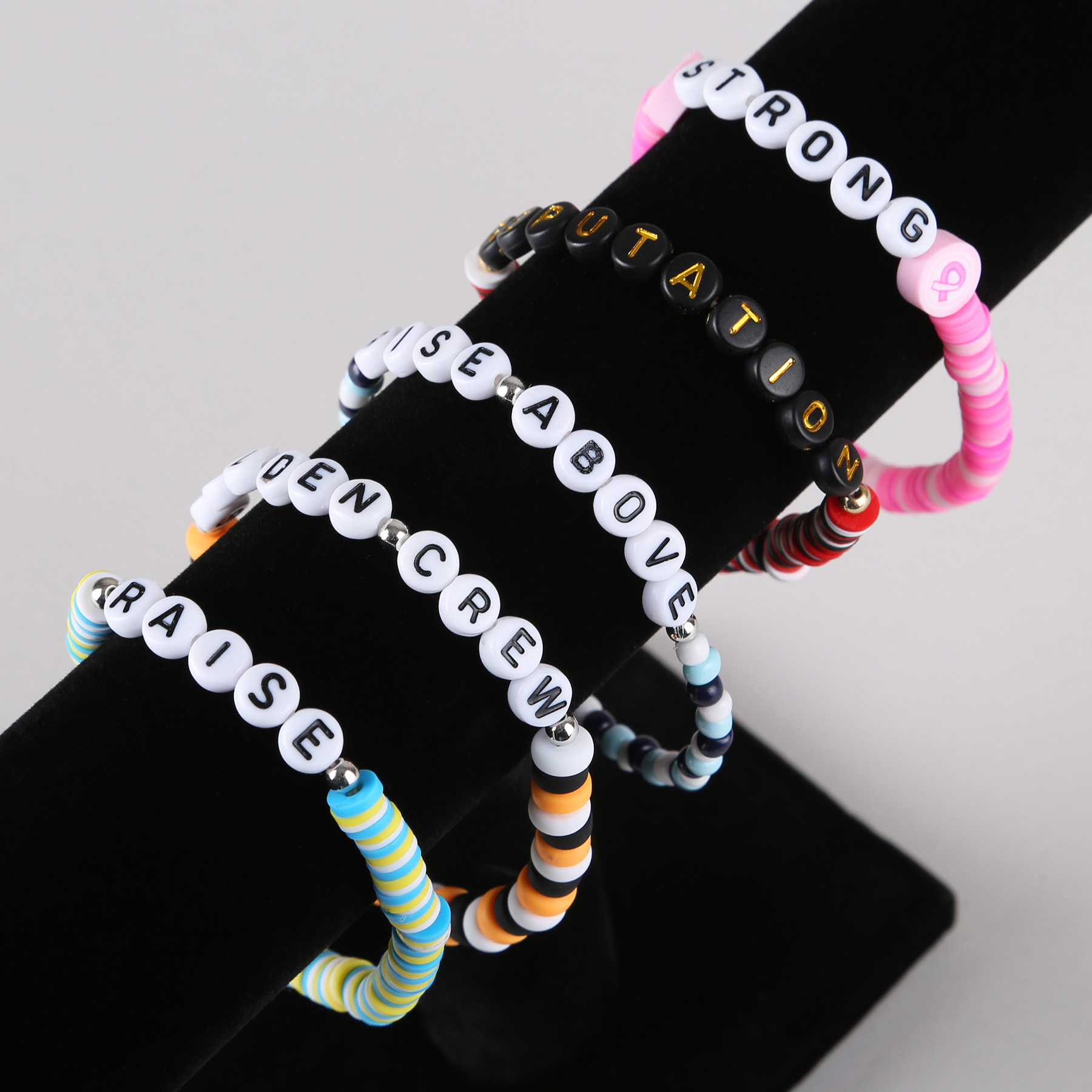 Custom Beaded Friendship Bracelet 17