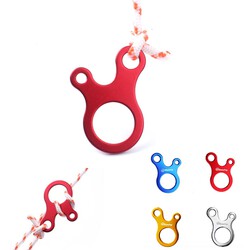 Outdoor Snail Shaped Fast Knot Rope Carabiner