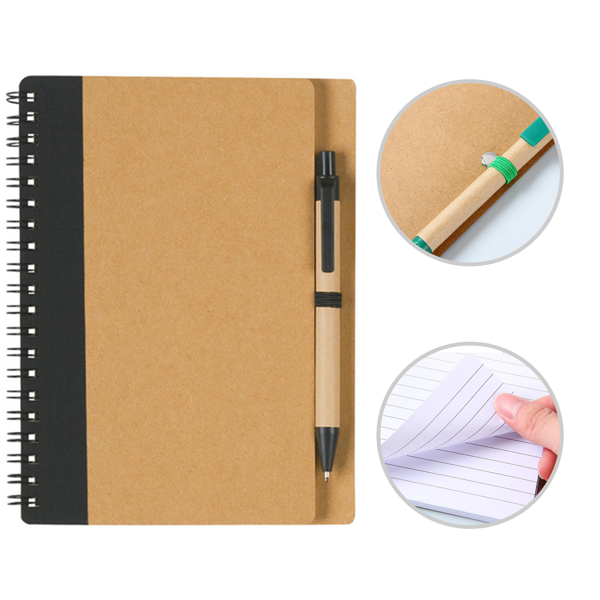 Eco Spiral Writing Notebook Set 11