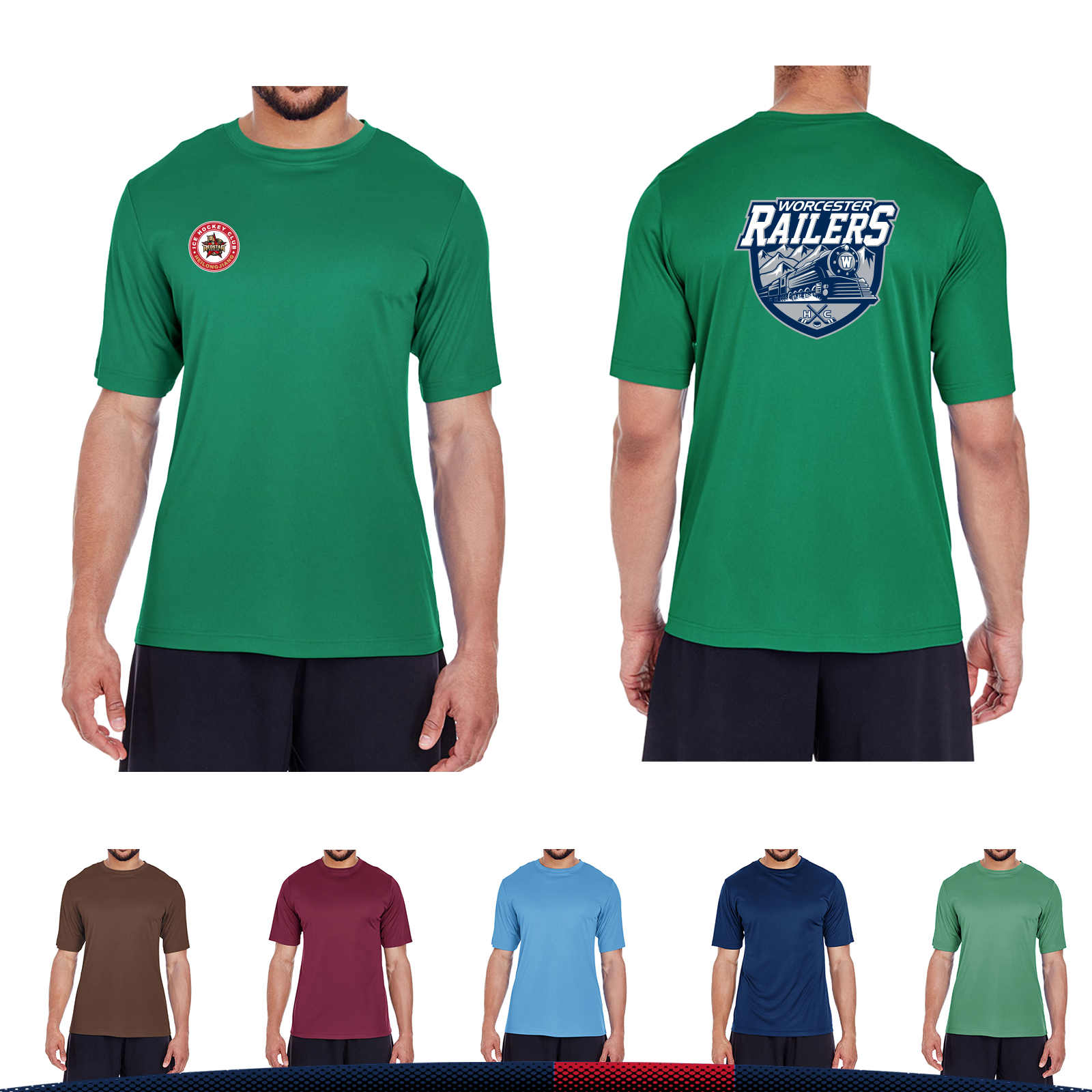 Team 365® Men's Polyester T-shirts
