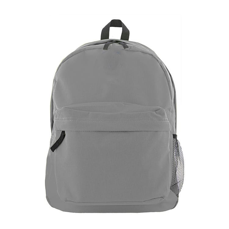 17" Classic Backpacks - Gray Mesh Pocket 3