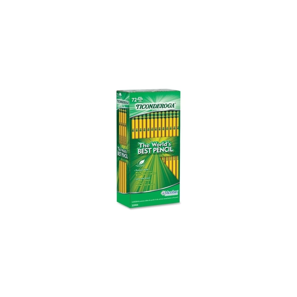 Ticonderoga #2 Yellow Pencils - 72 Count 2