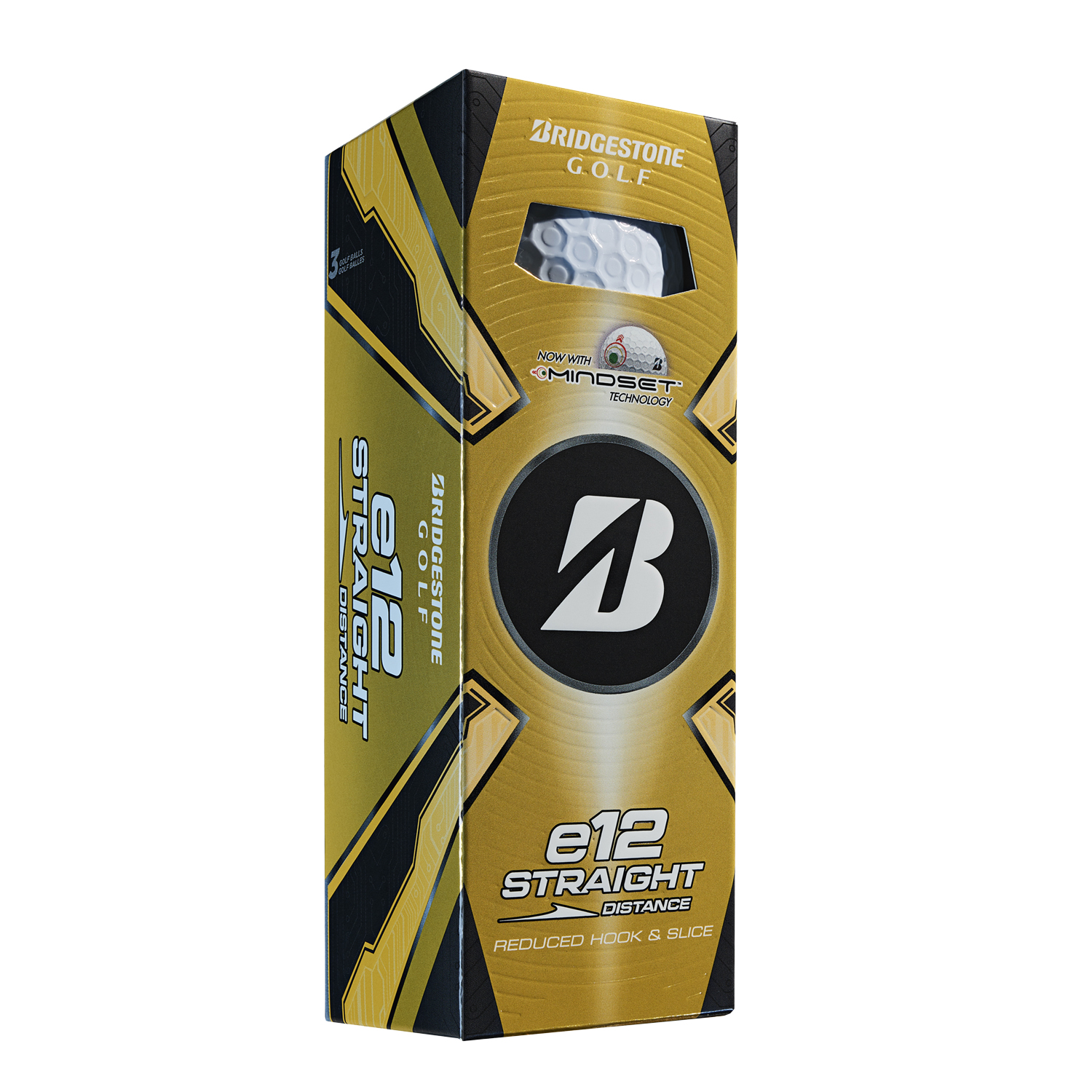 Bridgestone E12 Straight Golf Balls 9