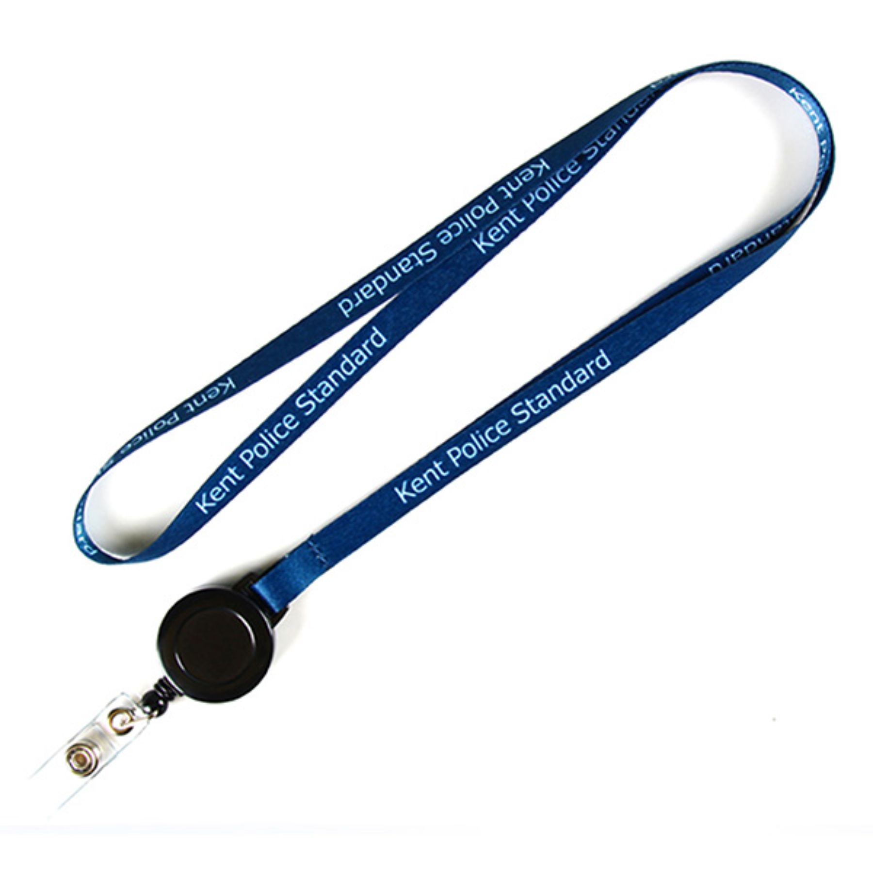 1/2 inch Dye Sublimation Lanyards w/ Retractable Reel Combo