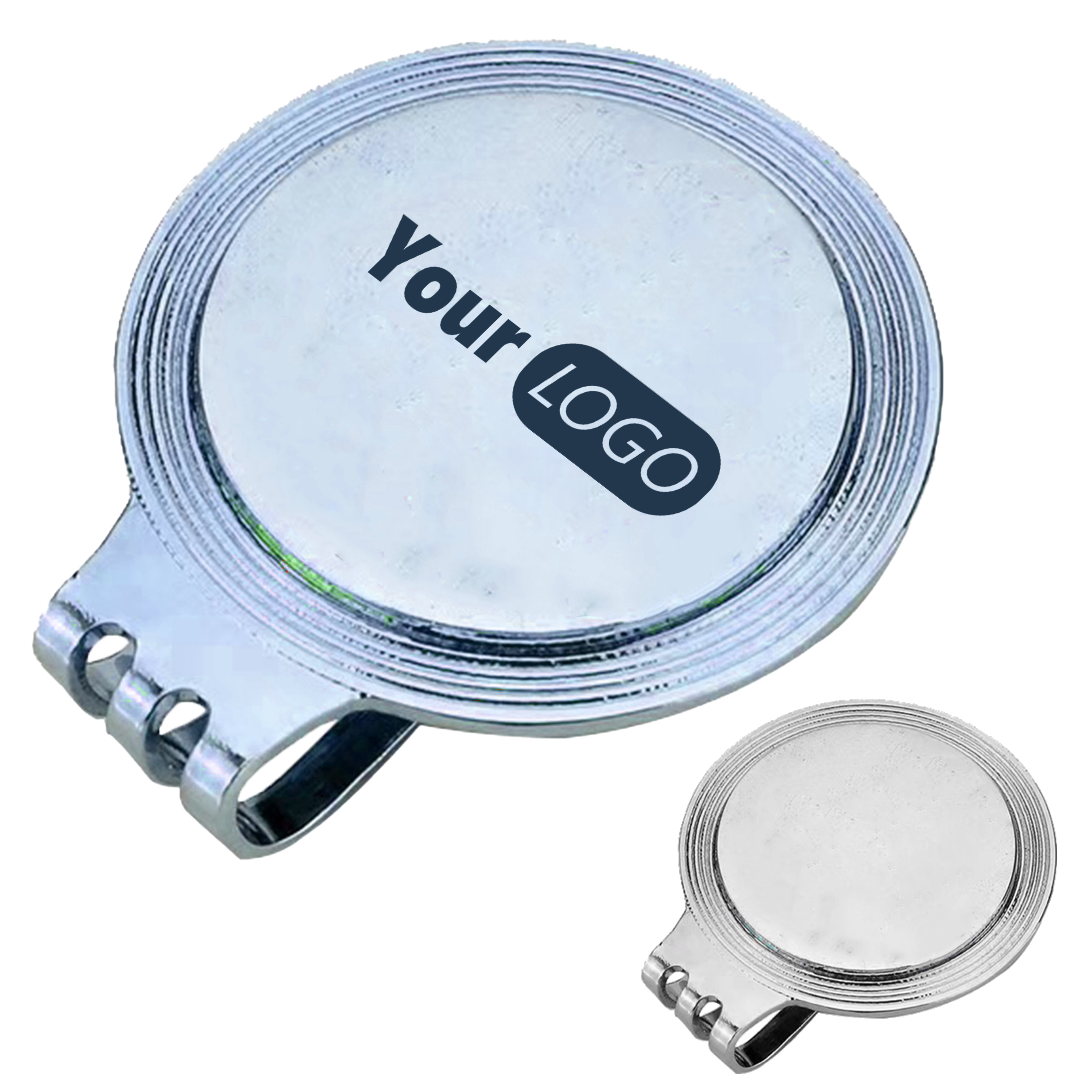 Metal Customizable Golf Hat Clip 3