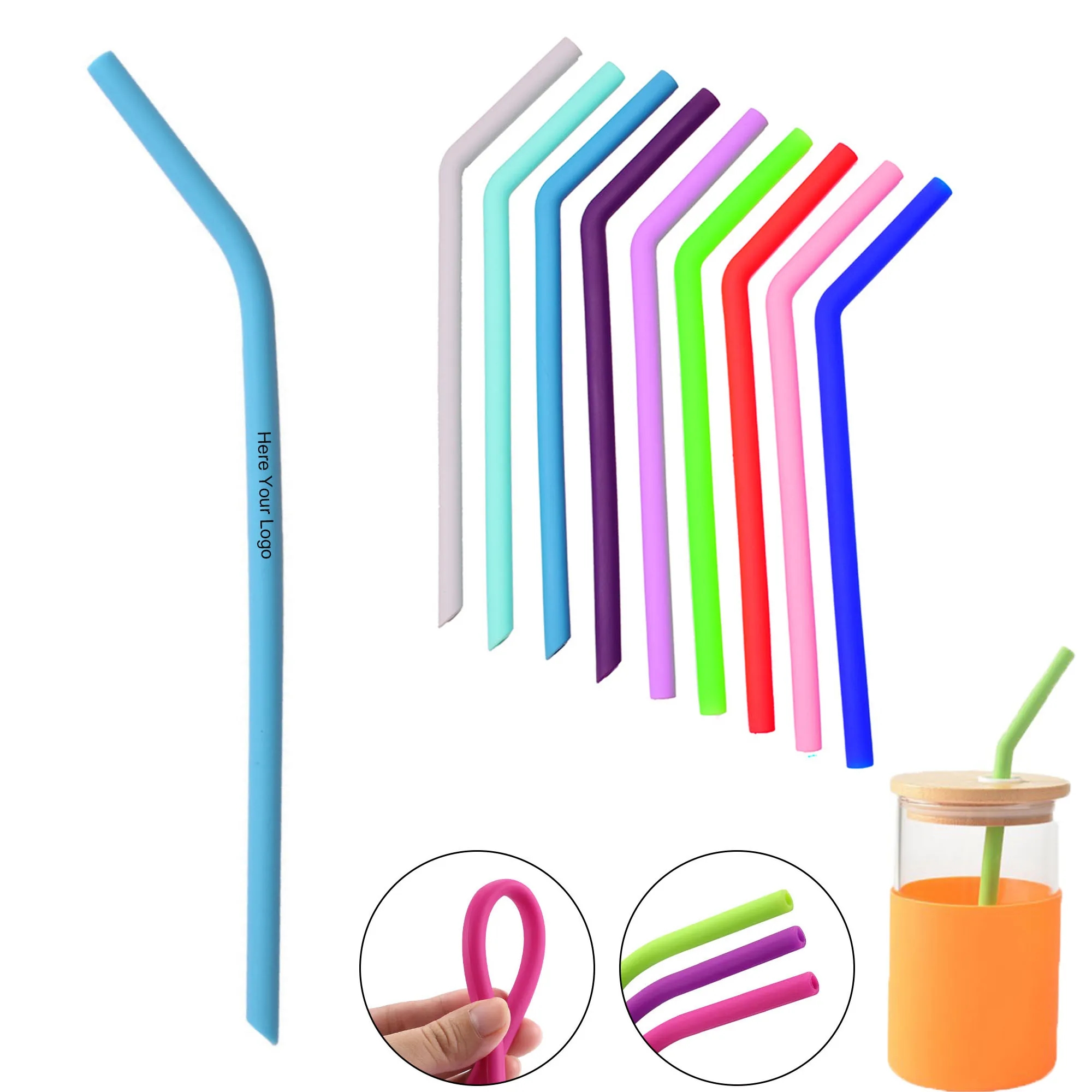 Reusable Silicone Straws 18