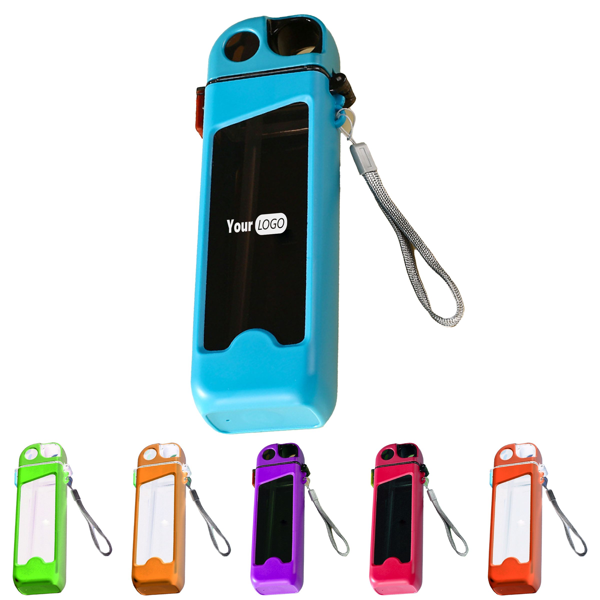 Plastic Customizable Square Sports Water Bottle For Active Lifestyles 3