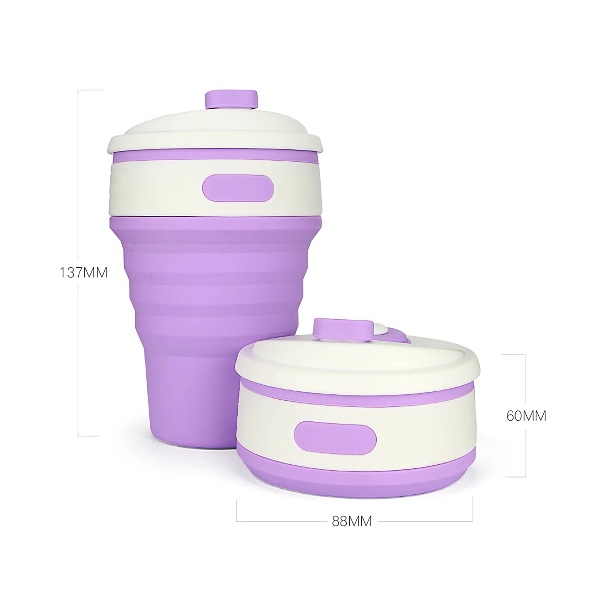 Outdoor Compact Portable Silicone Folding Cup 3