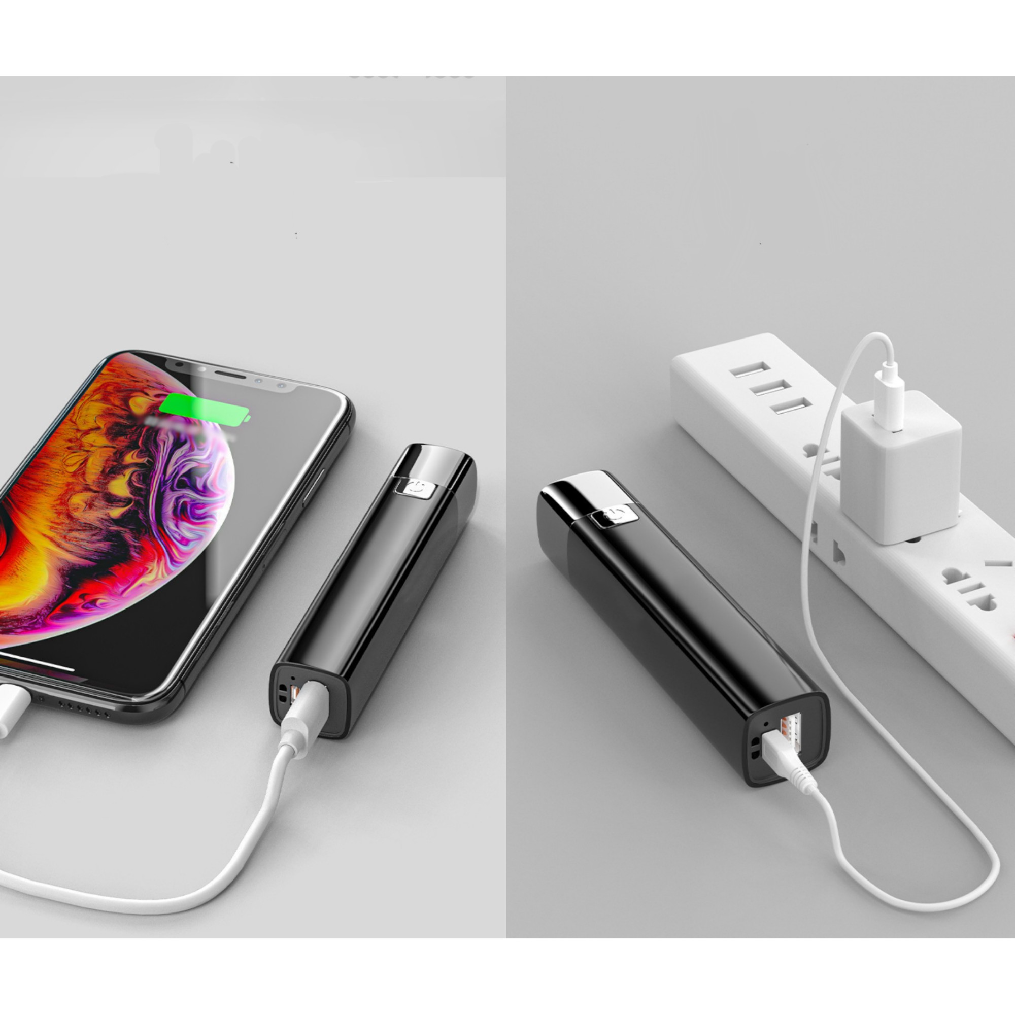 Waterproof Flashlight with Phone Charging Function
