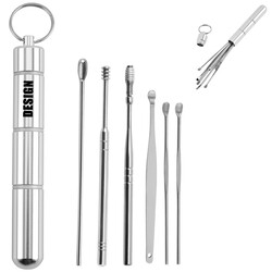 6-In-1 Stainless Steel Earpick
