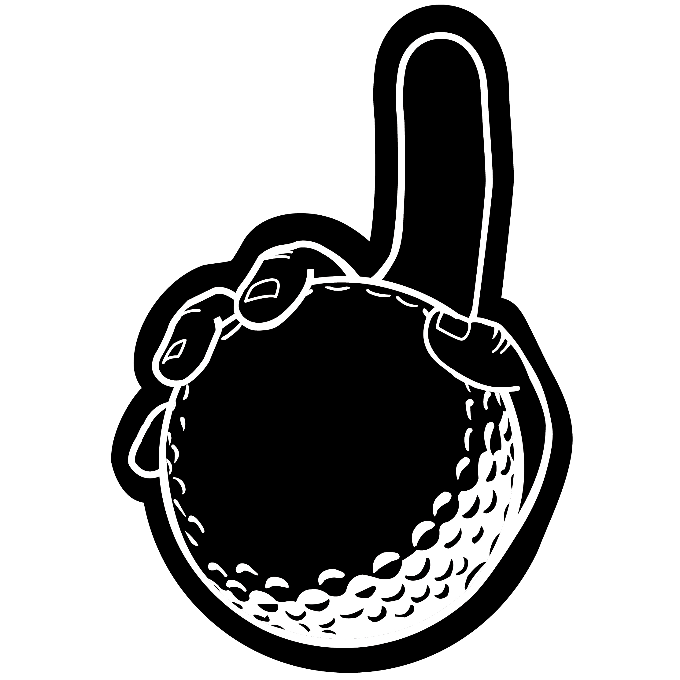 Golf Ball Hand 60