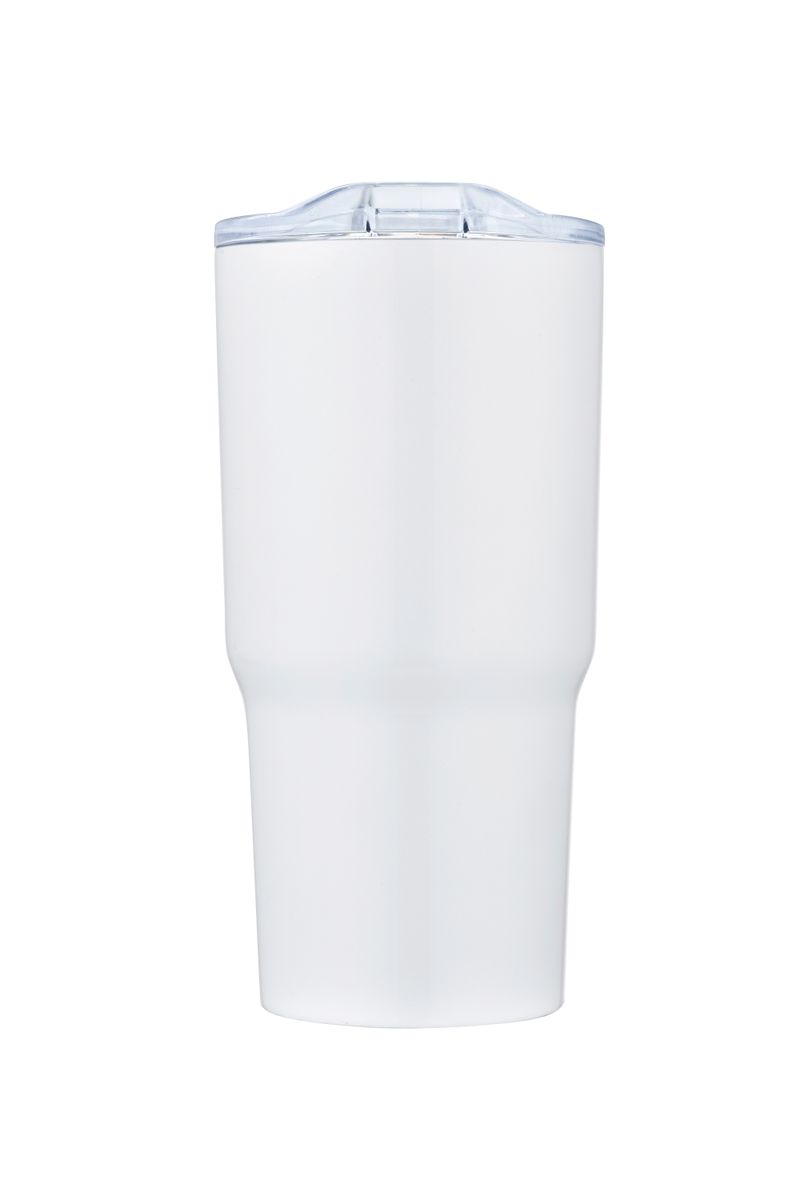Endura 20 oz White Stainless Steel Bottle, custom water bottle with logo imprint 2