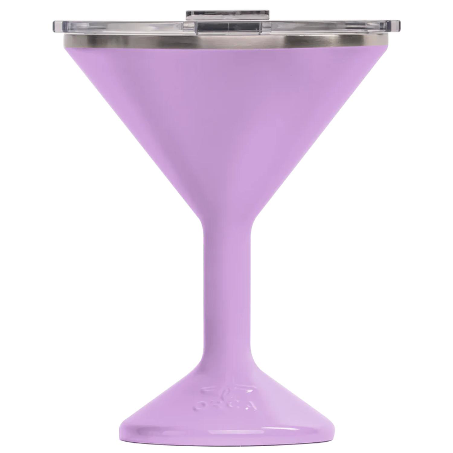 8 oz ORCA® Stainless Steel Insulated Chasertini with Clear Lid