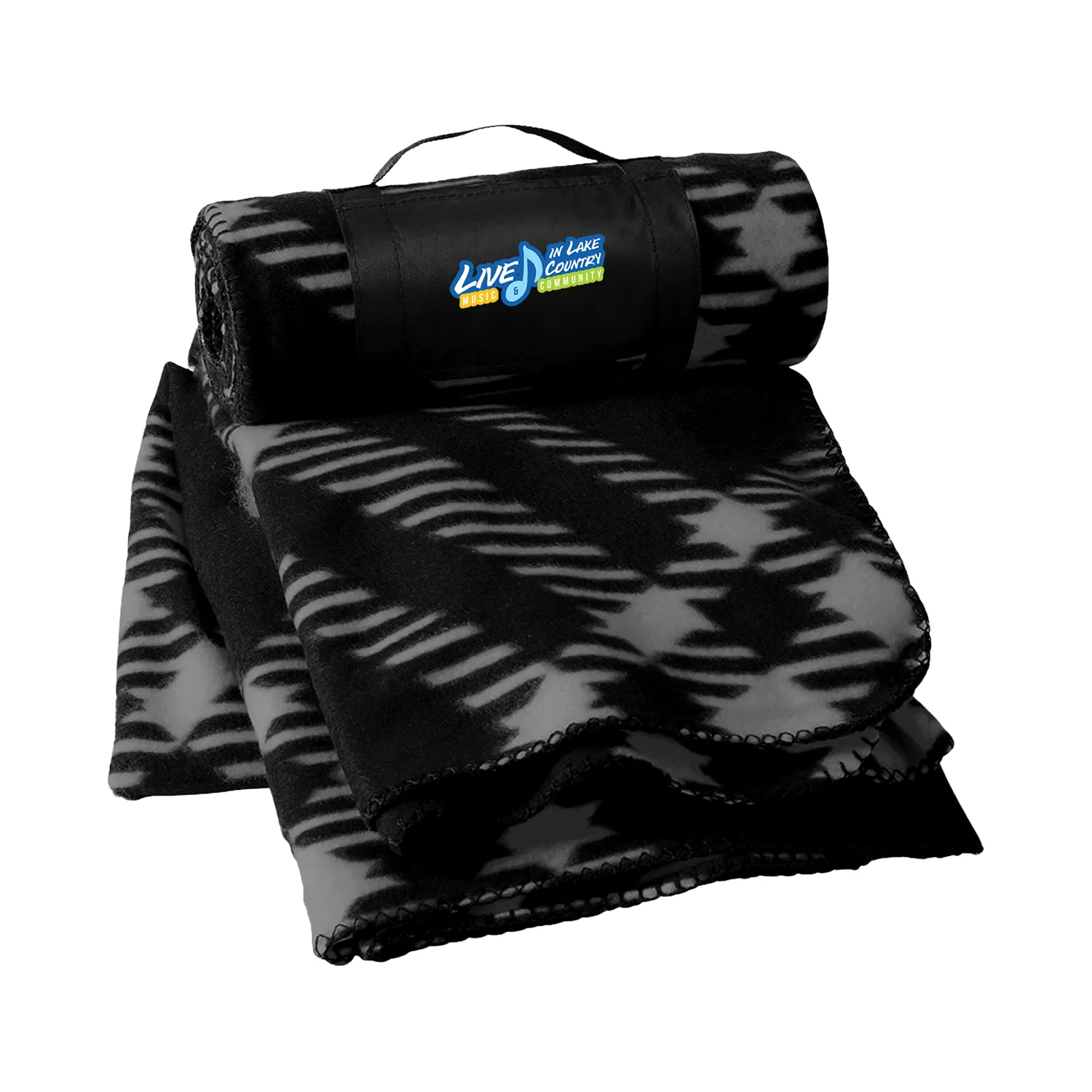Rolled Up Fleece Blanket 14