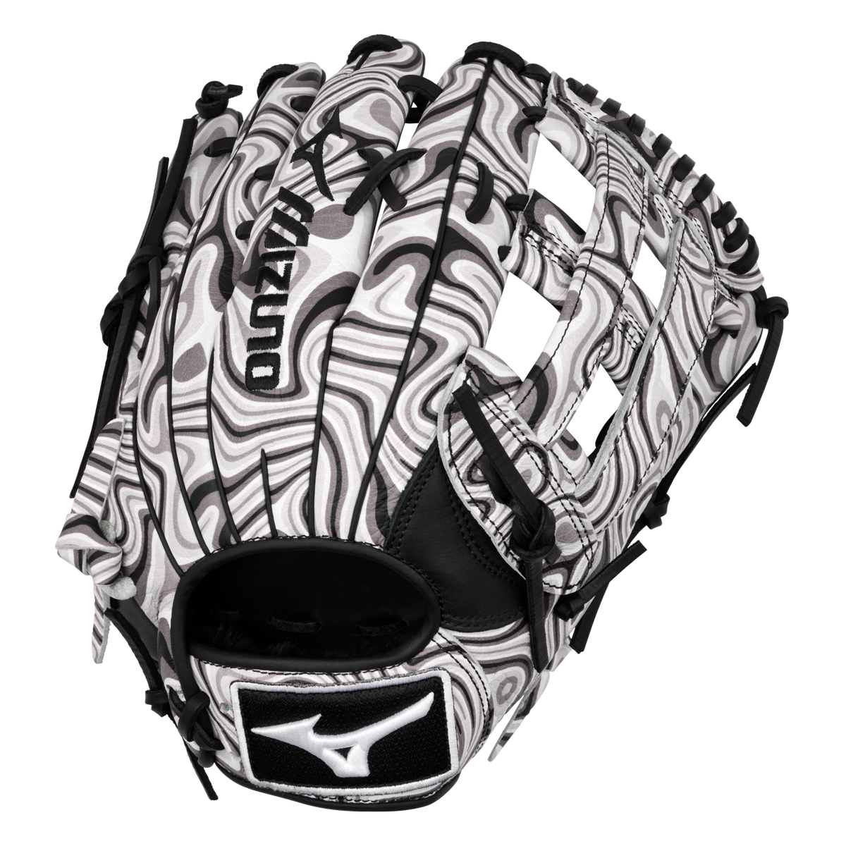GMVP-70MP MVP Prime M-Print, Outfield Baseball Glove, 12.75", H Web, Oil Slick Pattern, BioSoft Lea 3