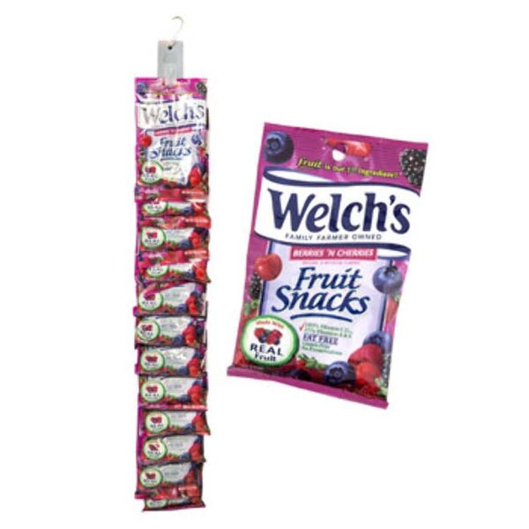 Welch's Fruit Snacks - Berries & Cherries 2.25 oz Pouch 3