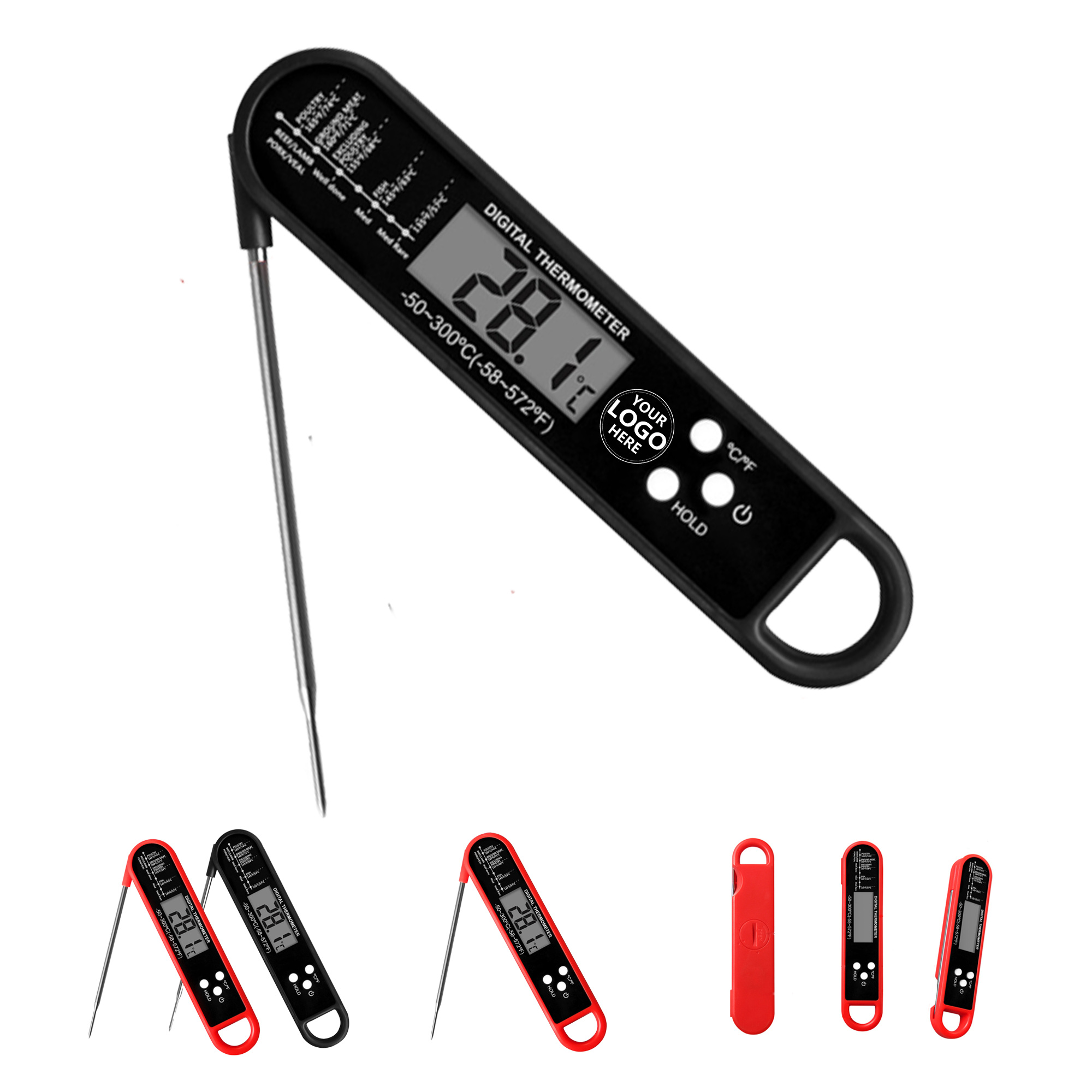 Folding Kitchen Temperature Gauge 6