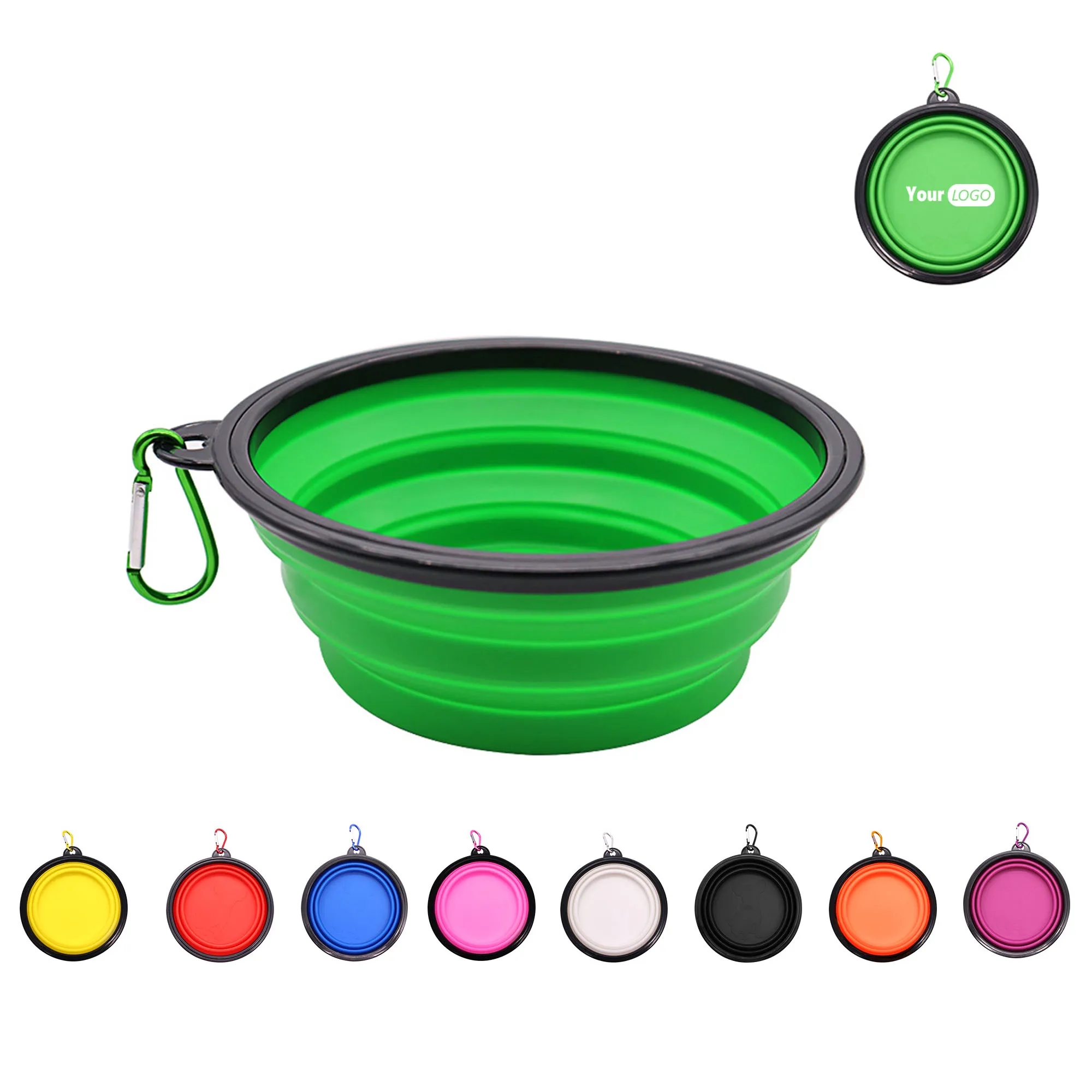 Portable Foldable Pet Bowl MOQ 100PCS 4