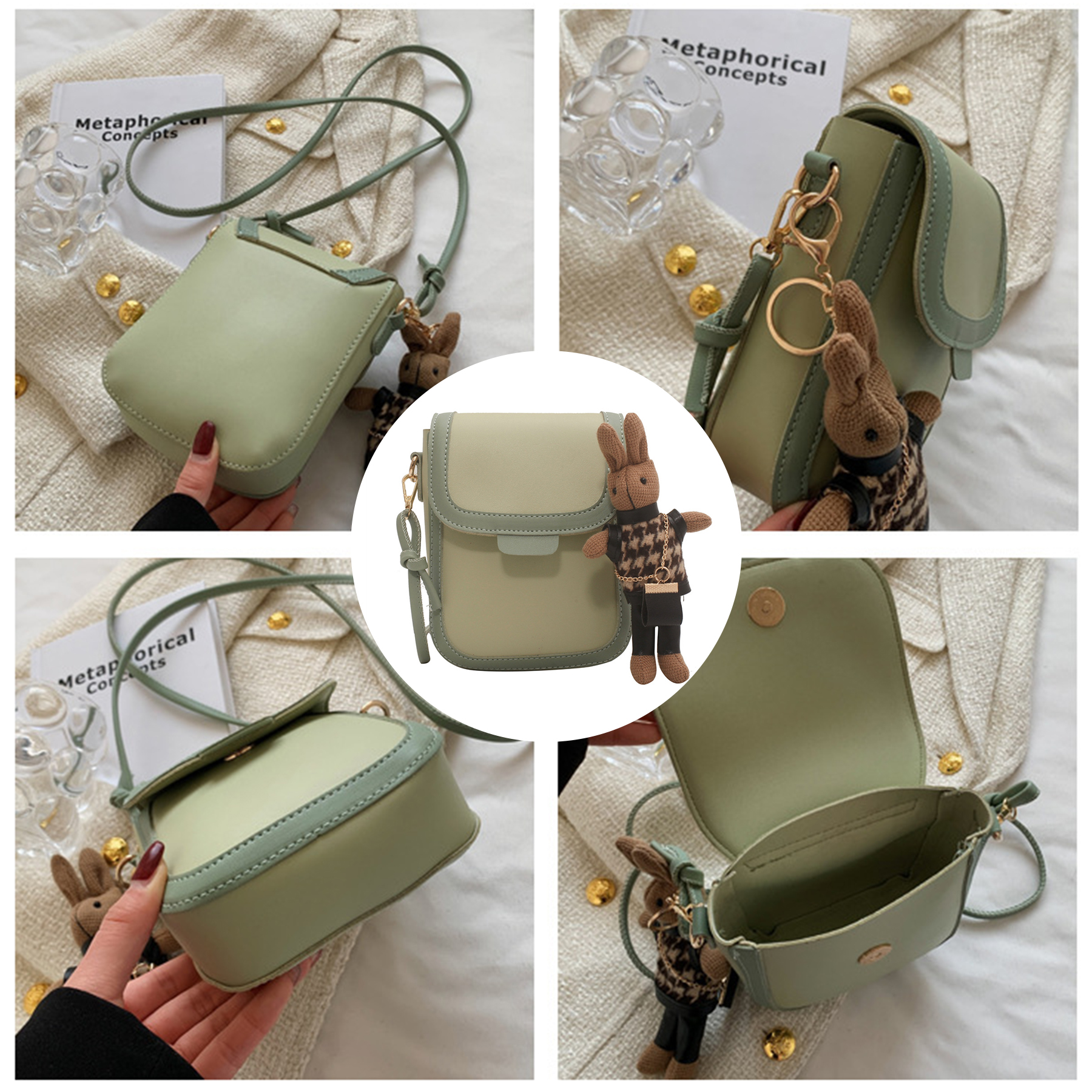 PU Mini change mobile shoulder bag 11