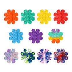 Flower Shape Silicone Fingertip Toy