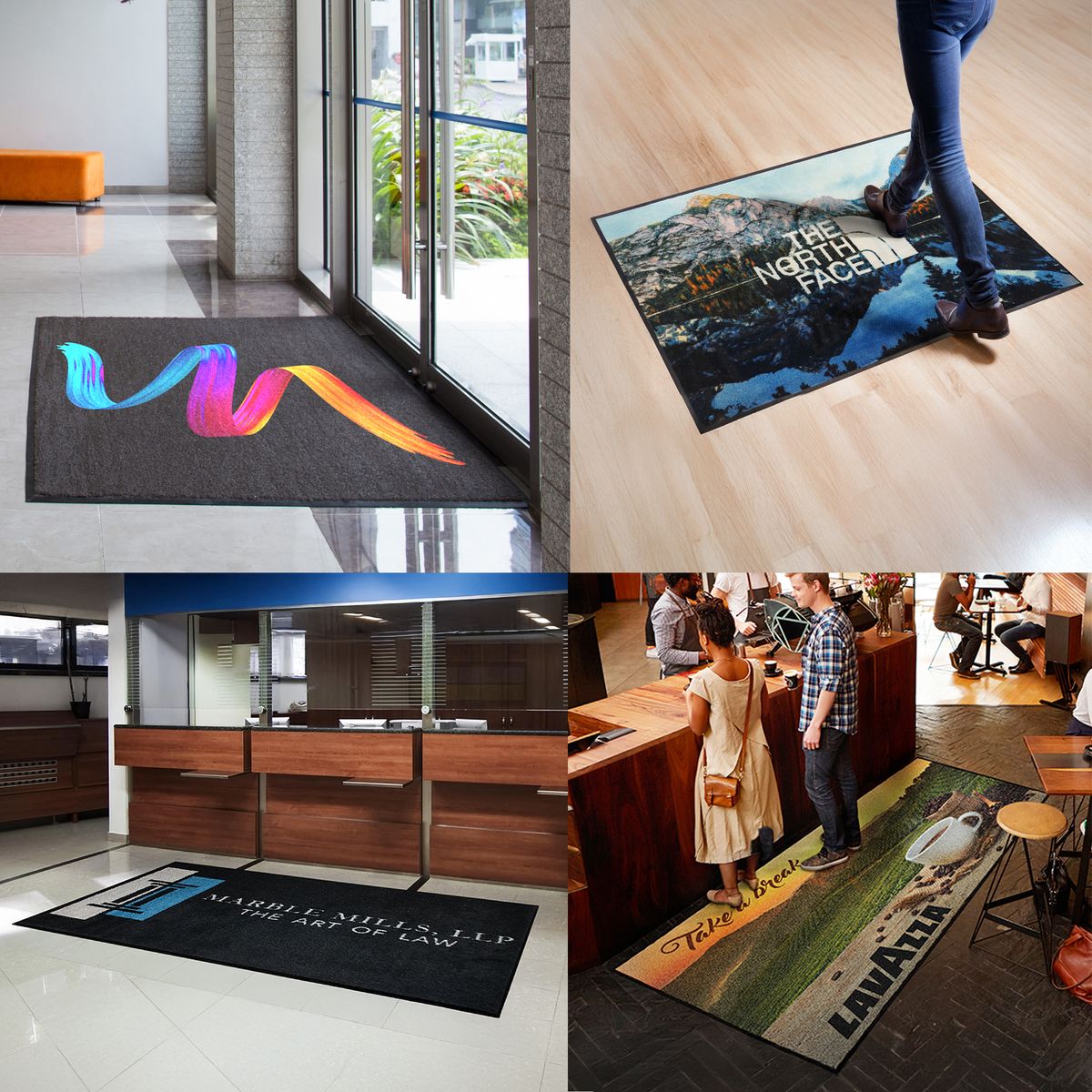 Digital Print Carpet Logo Mats 18