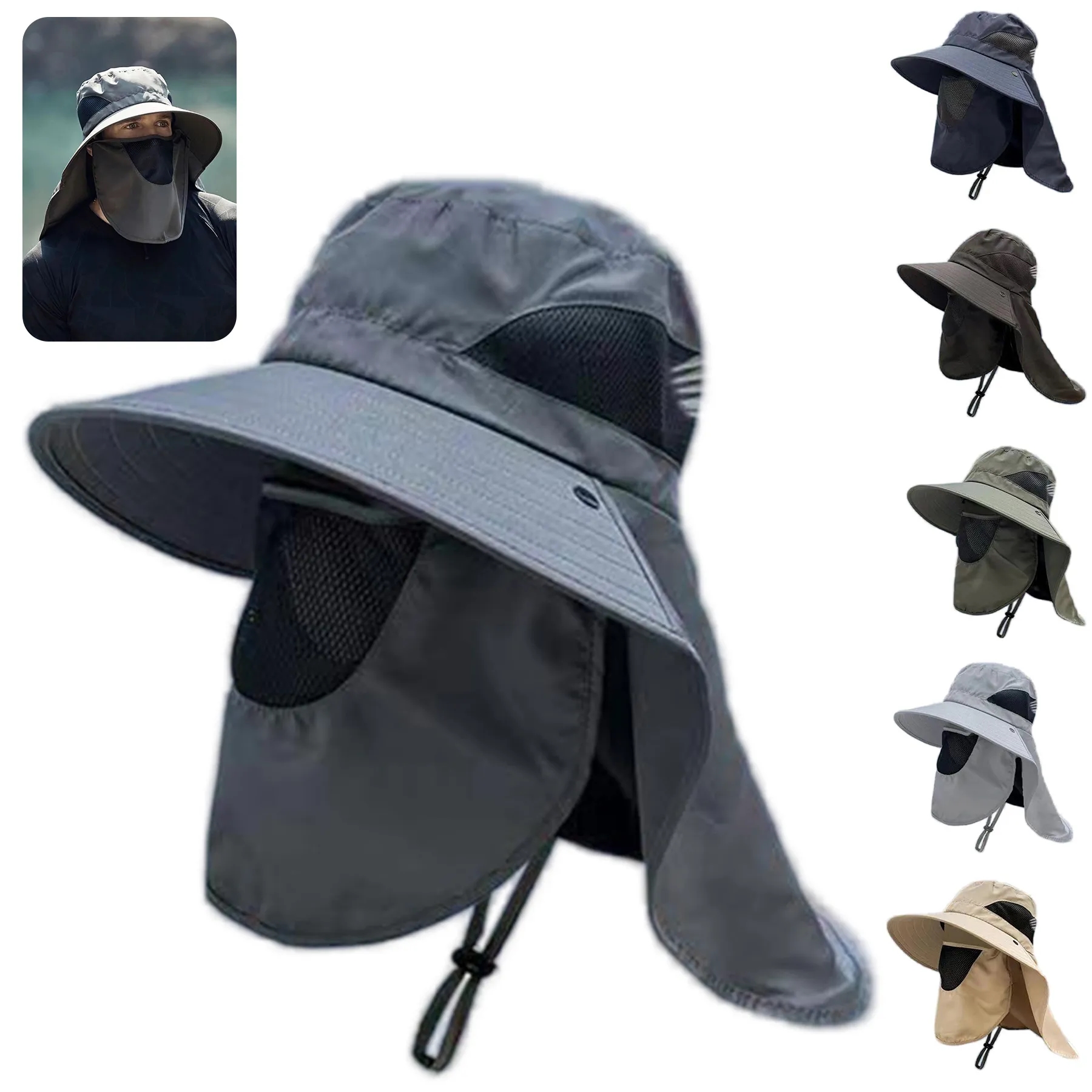 Outdoor Wide Brim Fishing Hat 20