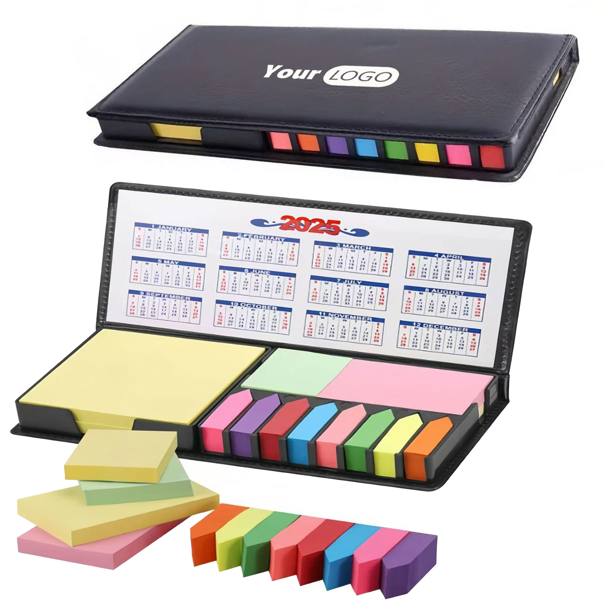 Sticky Notes Set with Padded Case
