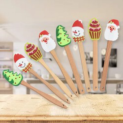 Food Grade Christmas Silicone Spatula