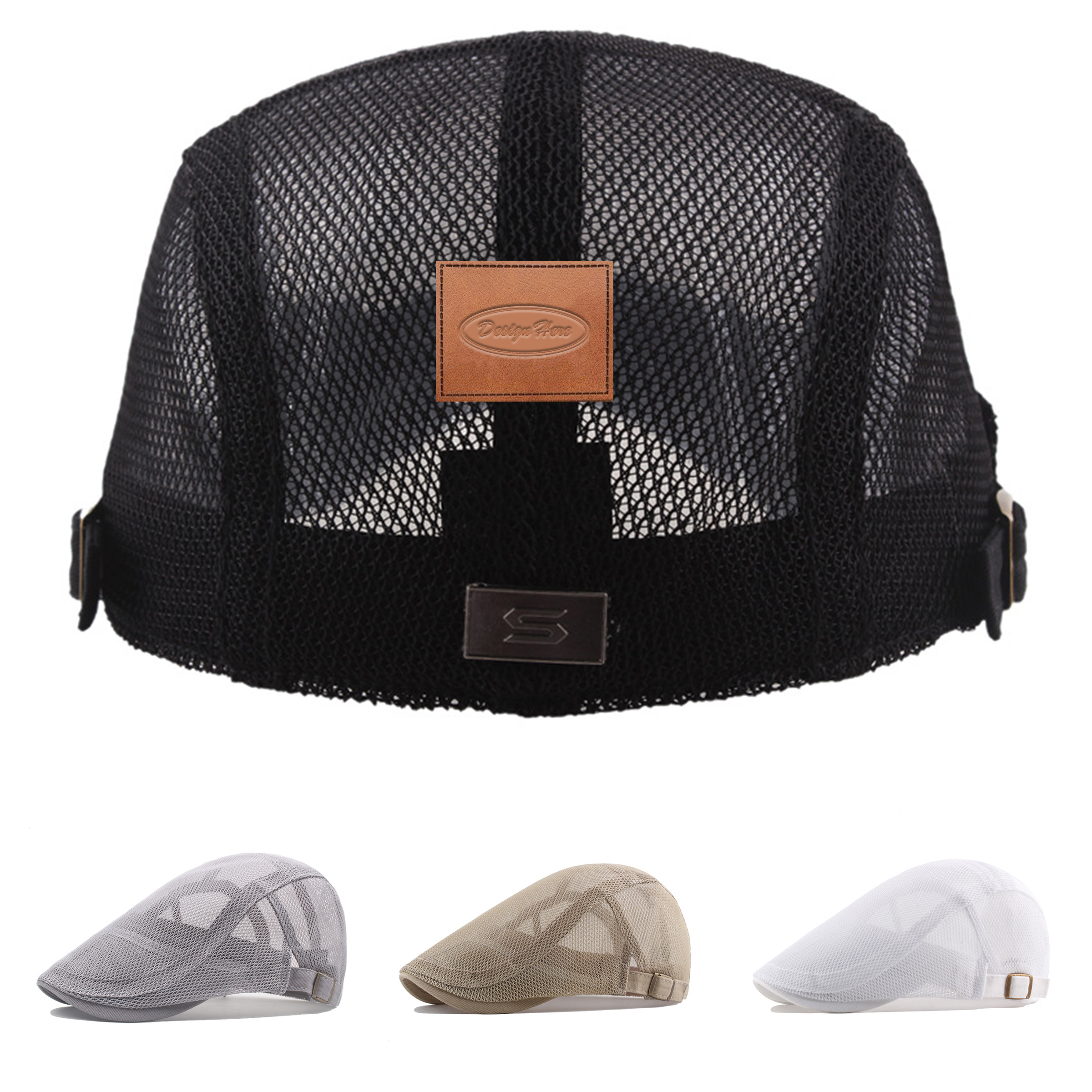 Breathable Mesh Hat with 21.65" Adjustable Fit