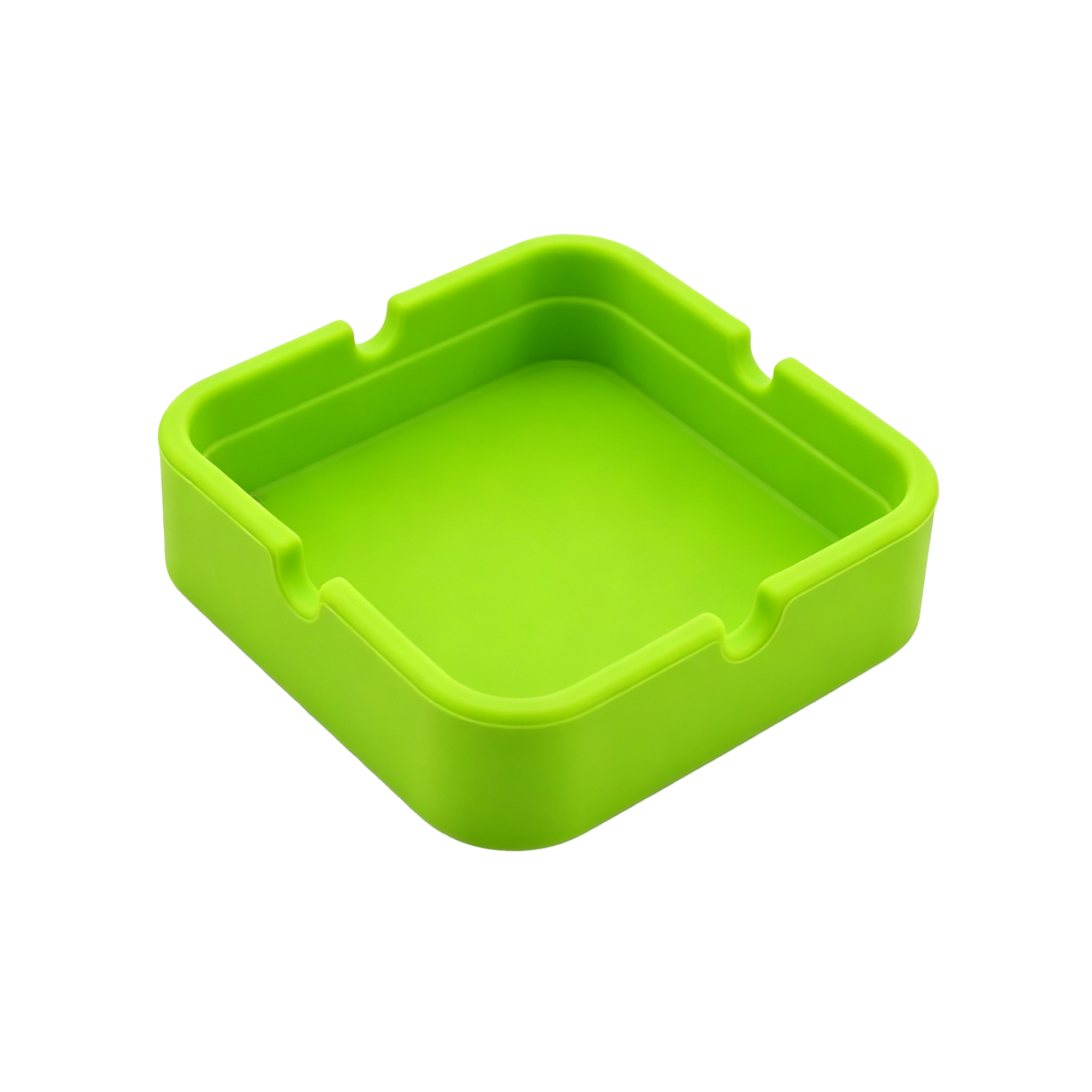 Silicone Square Ashtray Unbreakable Heat ResistantSmoking Accessories 2