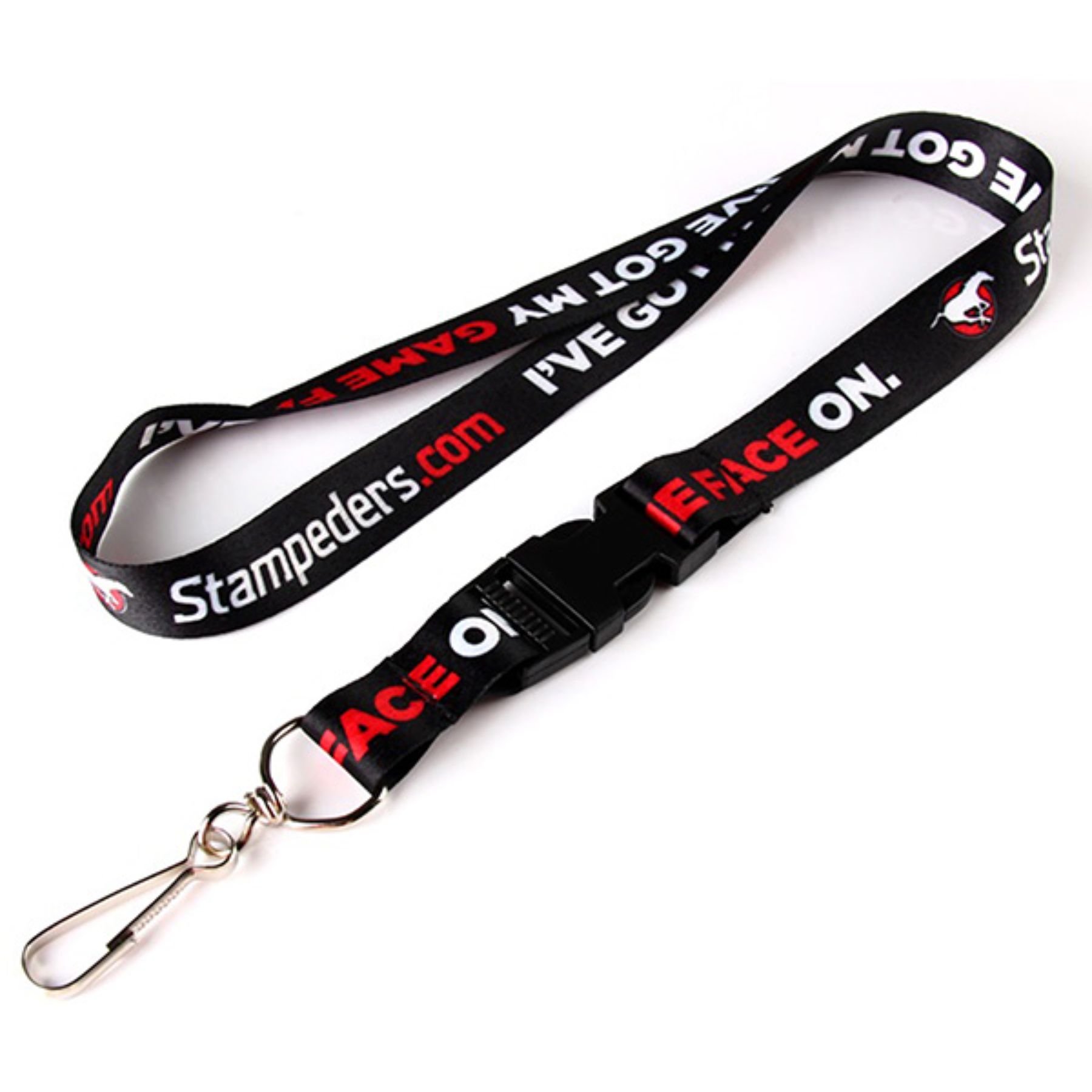 1/2" Dye Sublimation Lanyards with Buckle Release