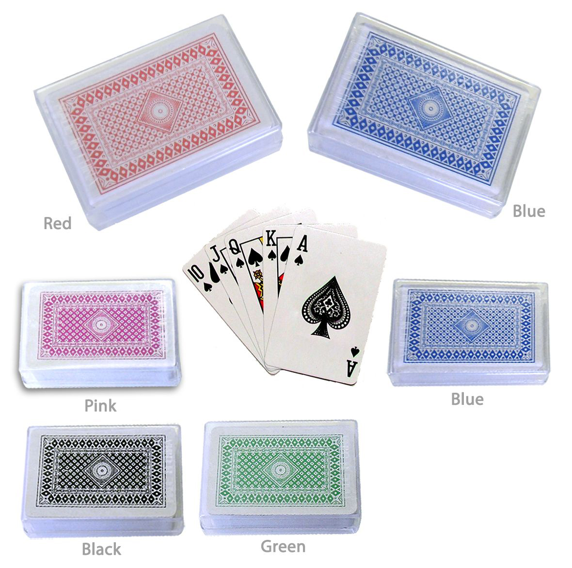 Compact Miniature Playing Card Deck 2 1/4" - Casino Puzzles Tricks 18