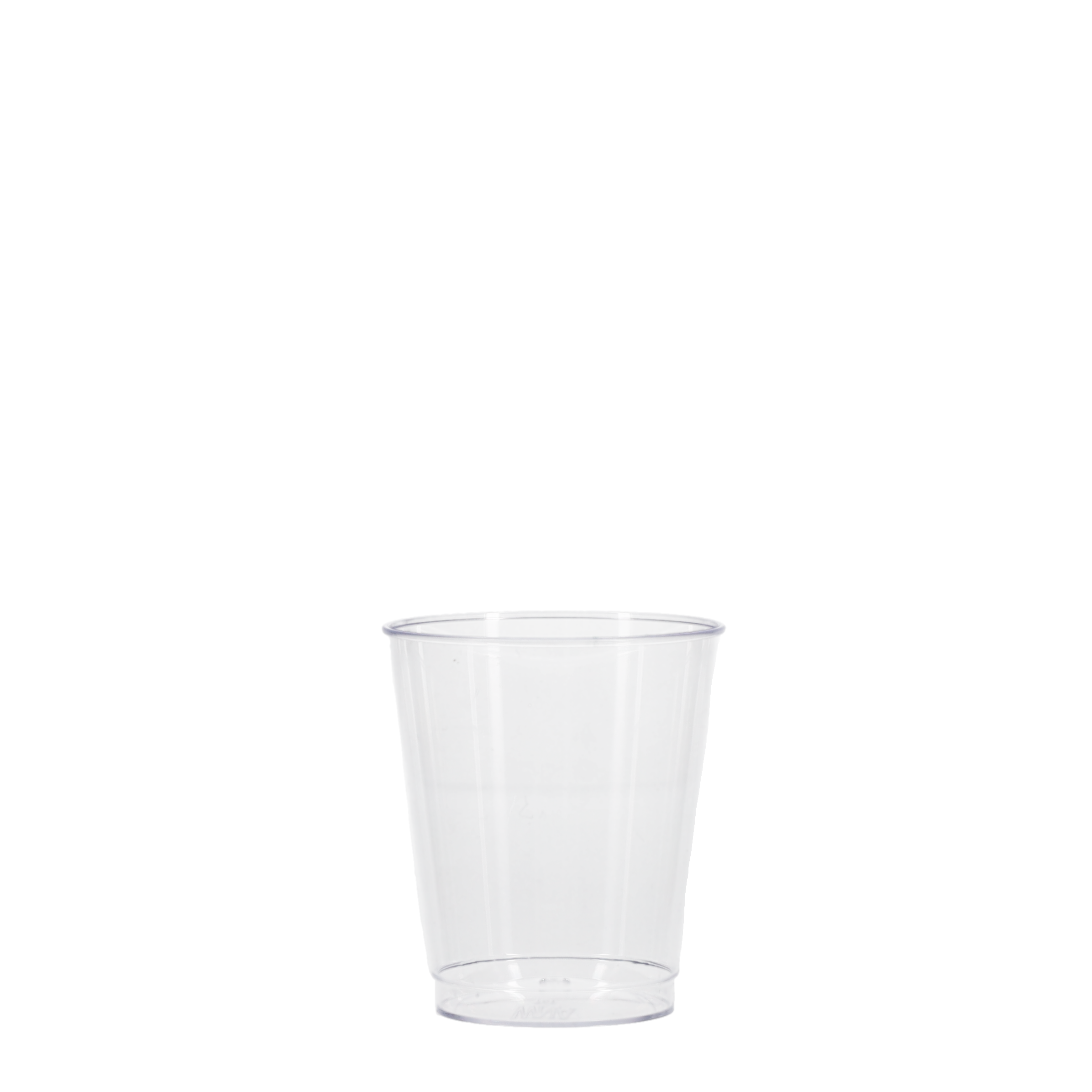 5 oz Hard Plastic Smooth Cup Clear Tradition Print 10