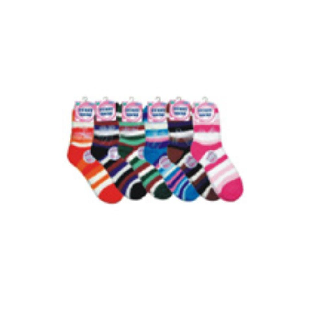 Women's Fuzzy Socks Assorted 3