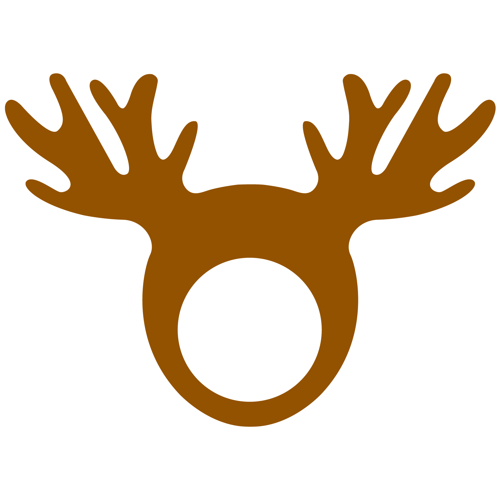 Reindeer Antlers Large Pullover 50