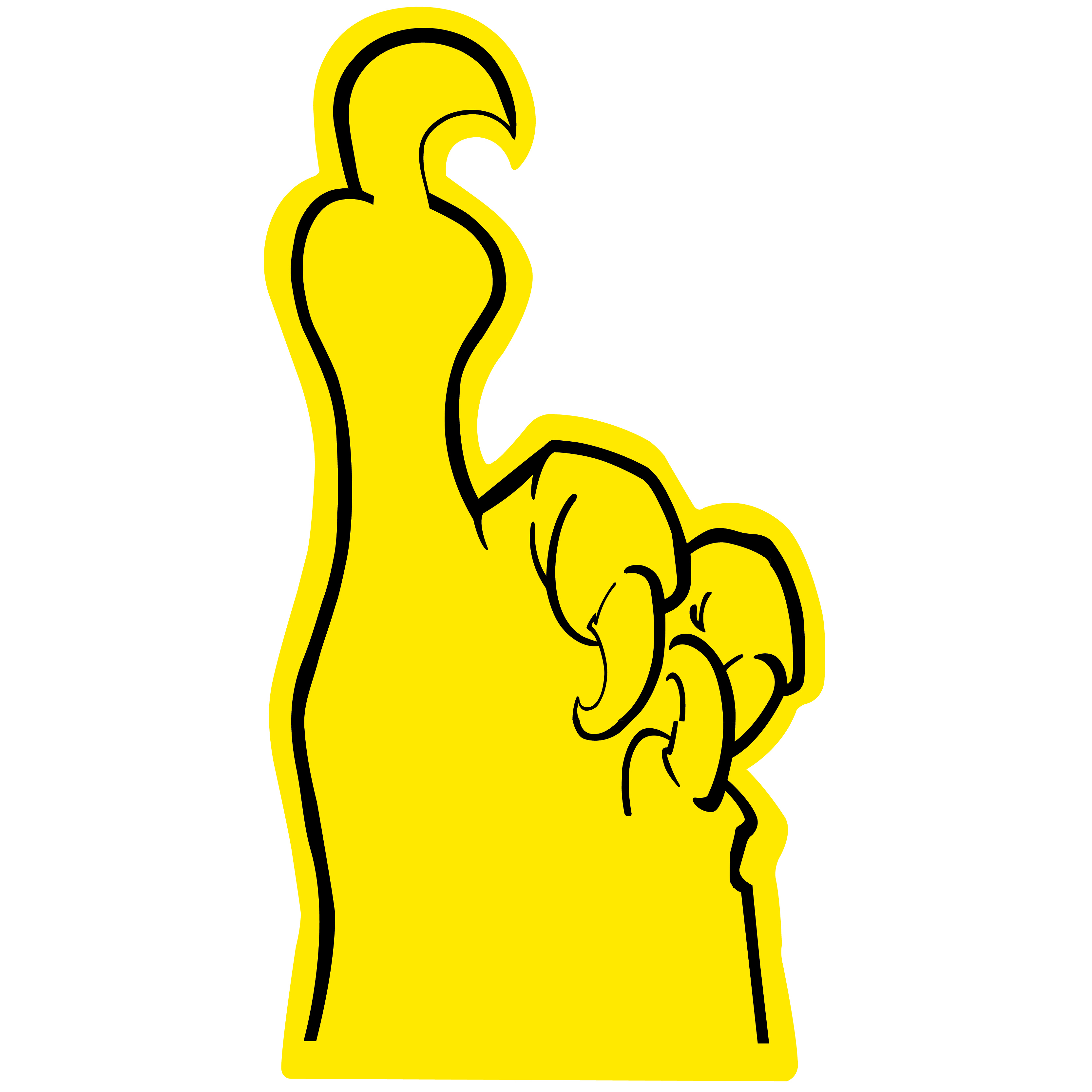 Foam Eagle Talon Claw Hand 95