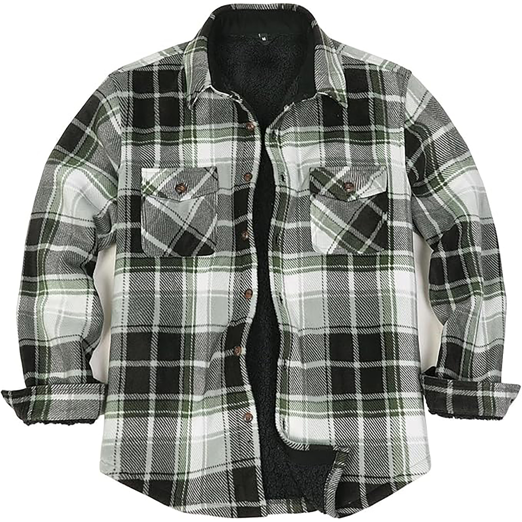 Men's Flannel Shirt Jacket 82