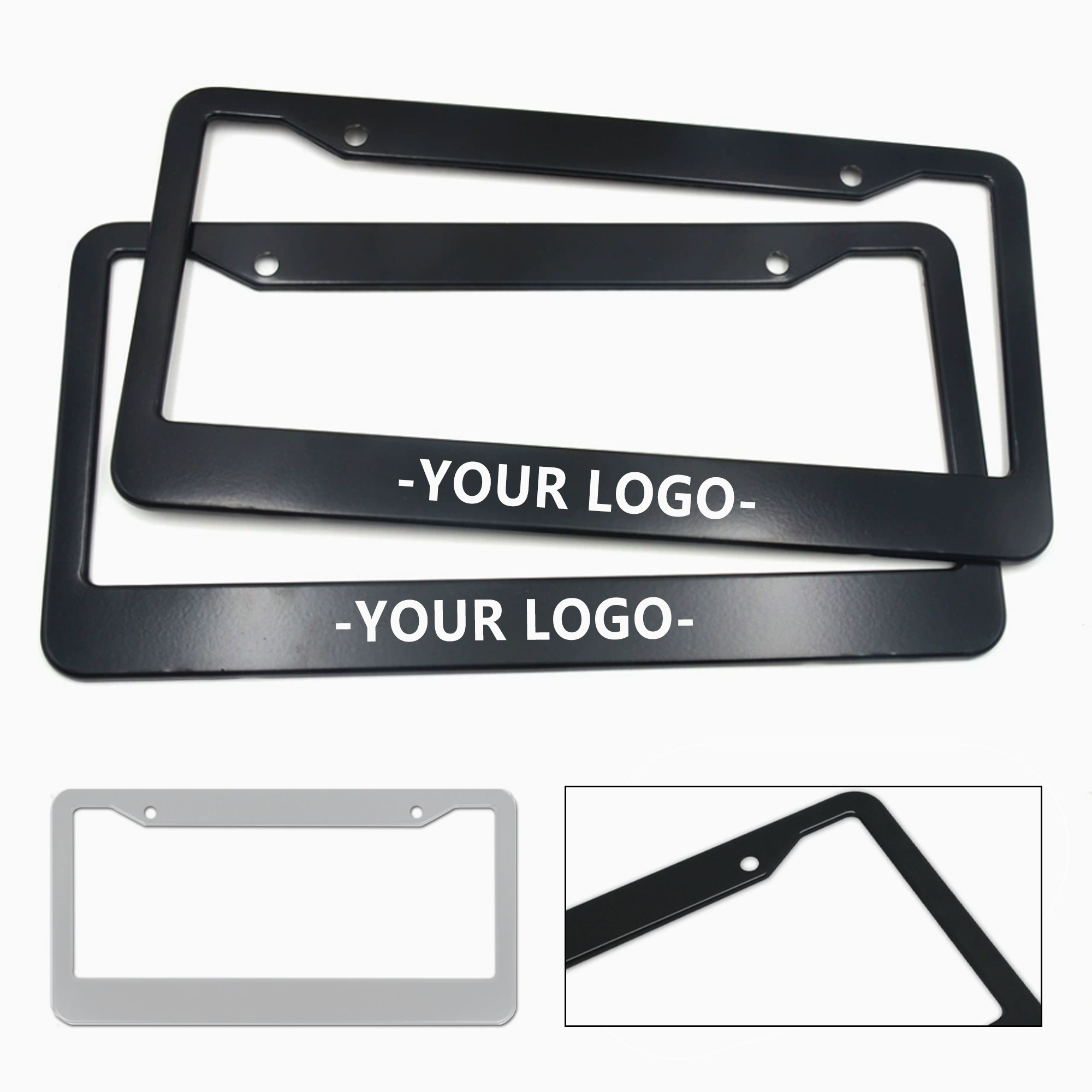 Aluminum Alloy License Plate Frame 3