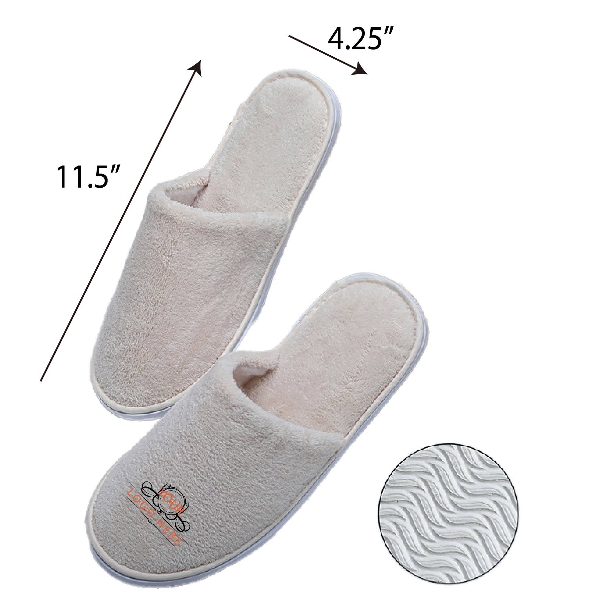Slippers Men Women Hotel Travel Spa Portable Folding House Home Guest Indoor 5