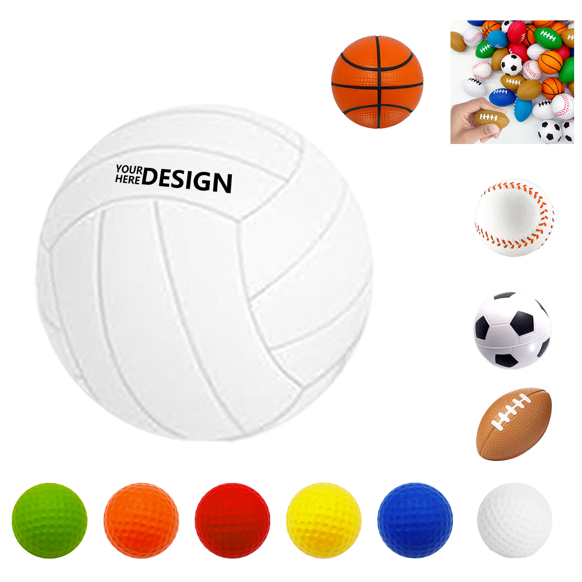 Foam Mini Squeezy Toy 13