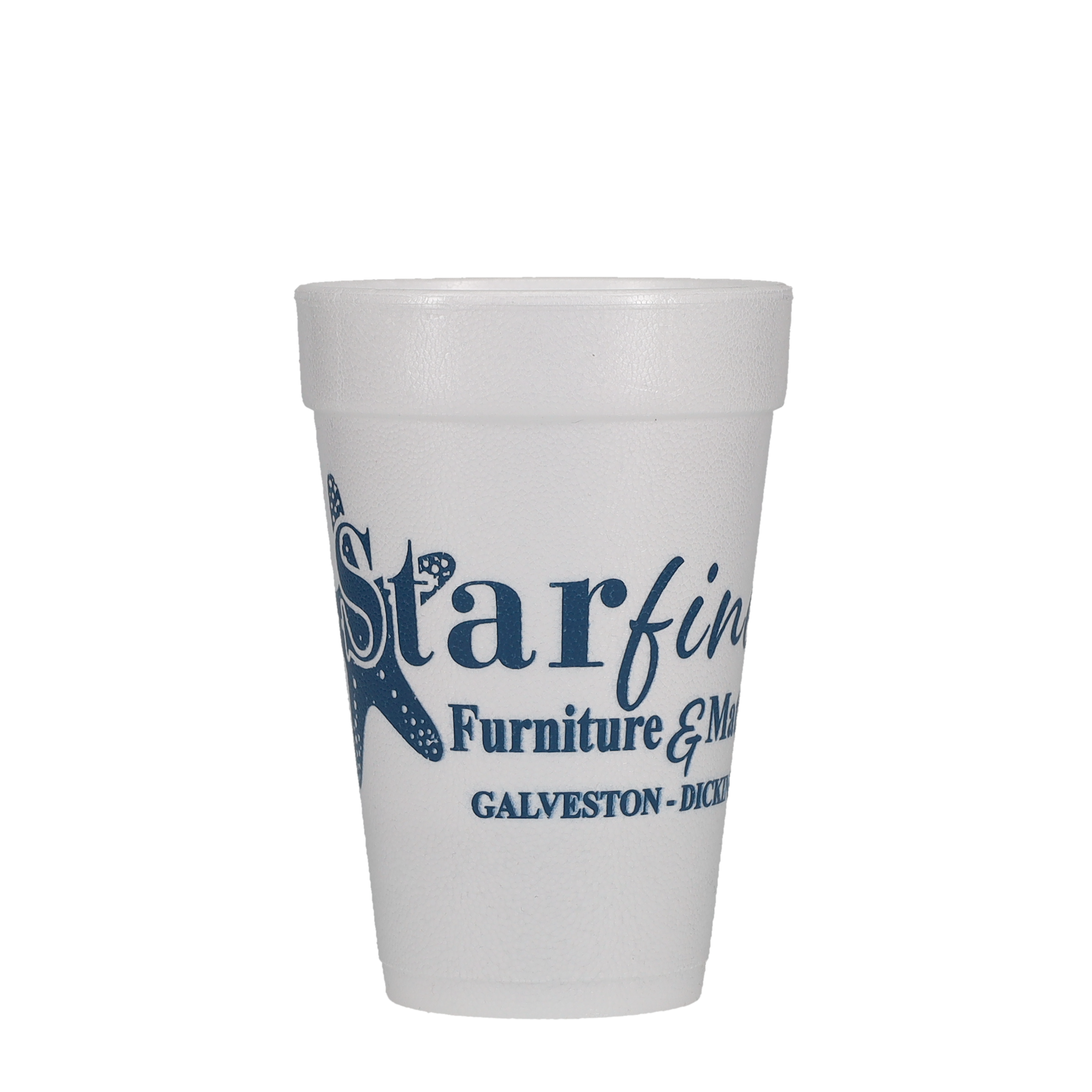 16 oz Foam Cup White Hi-Speed 6