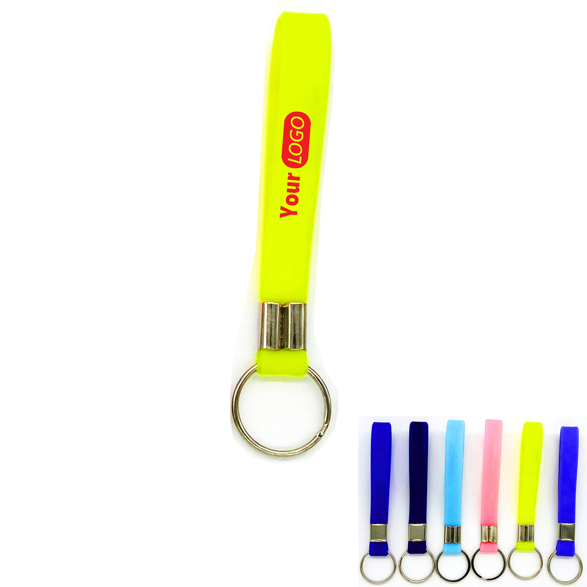 Silicone Wristband Keychain 4
