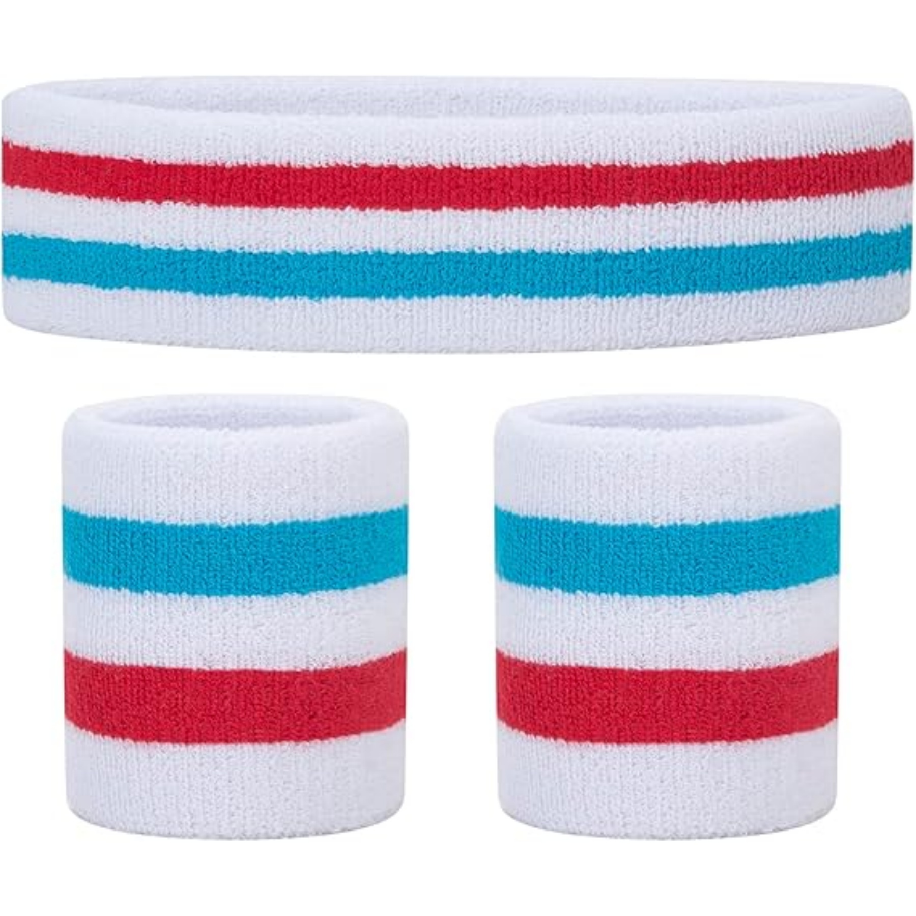 Sweatbands Exercise Eadband Wristband Set 74