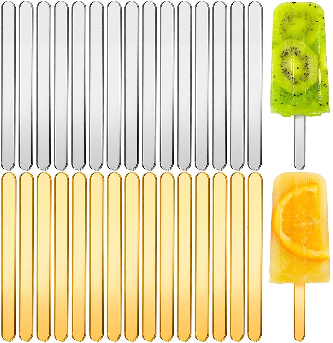 Acrylic Ice Cream/cake Popsicle Sticks decoration