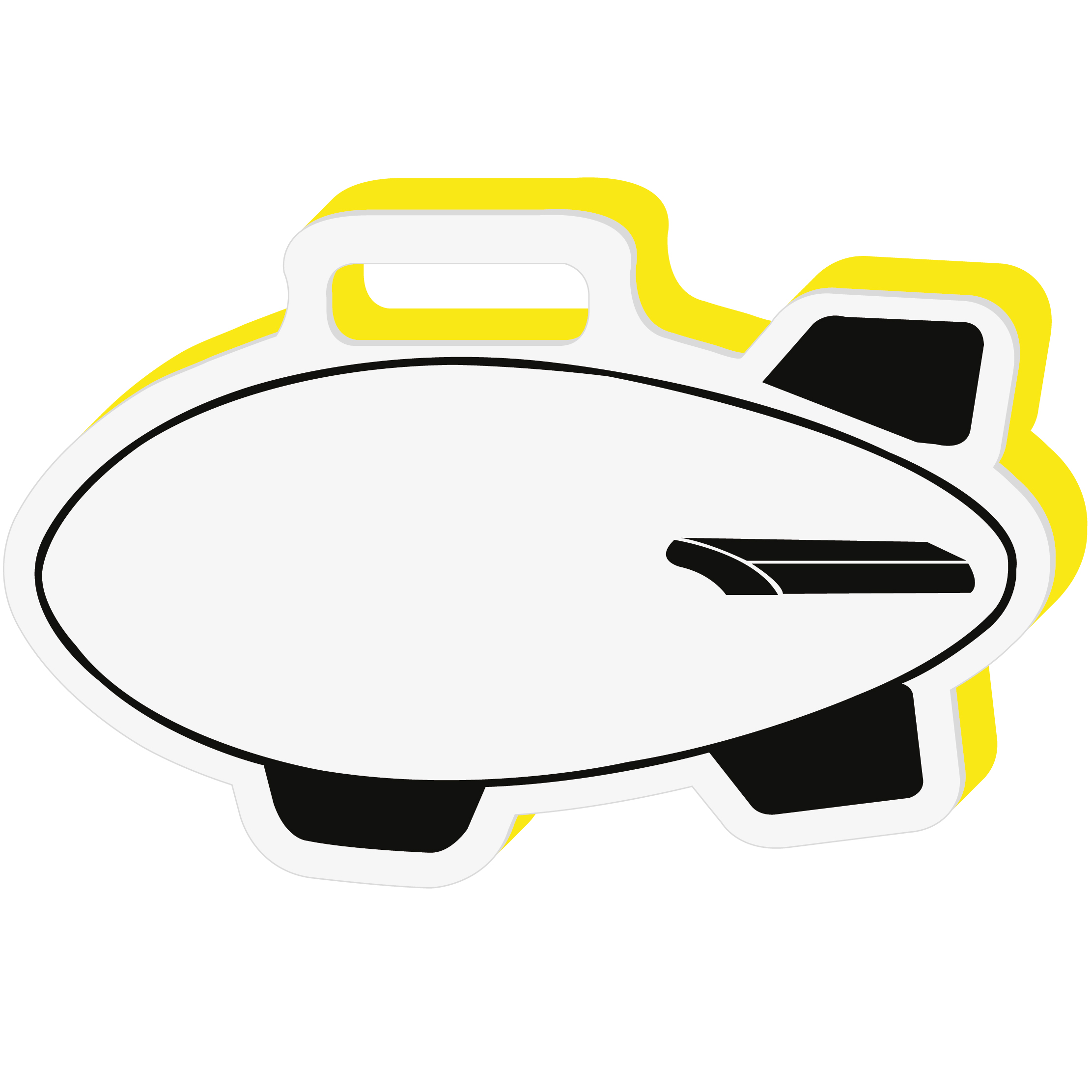 Dirigible Airship Sandwich Cushion 54