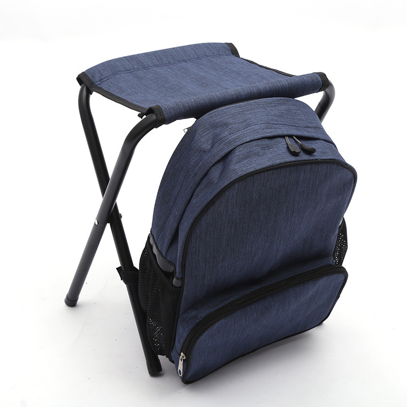 Folding Camping Chair Backpack Stool
