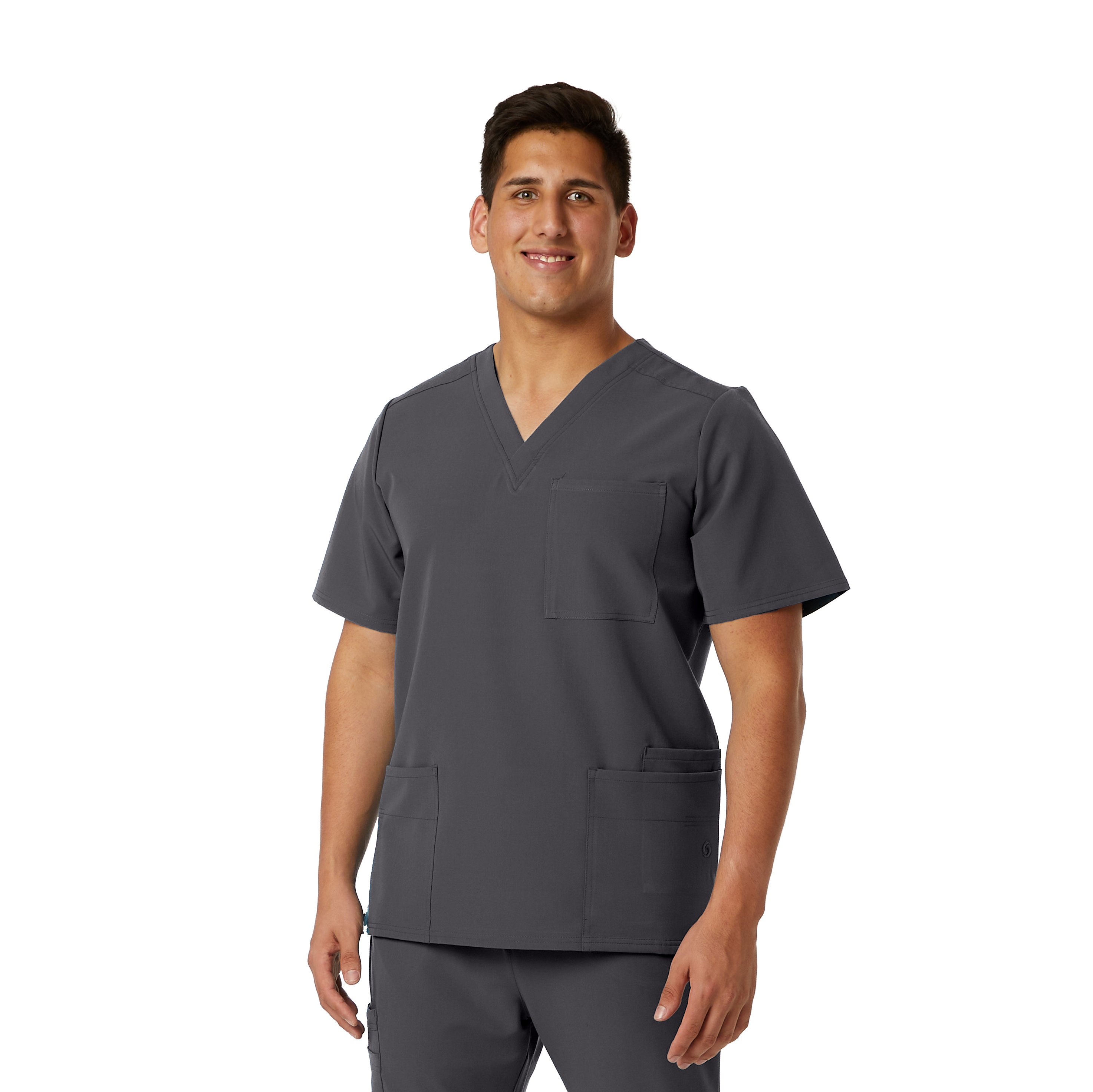 Spectrum's Mens WYND Multi-Pocket Scrub Top 16